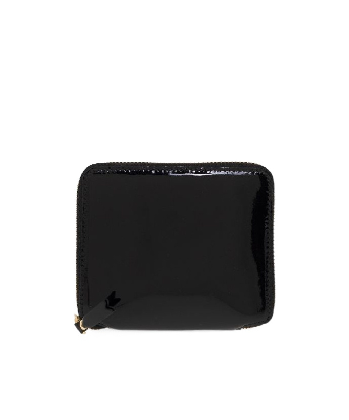 Comme Des Garçons Zipper Wallet In Black