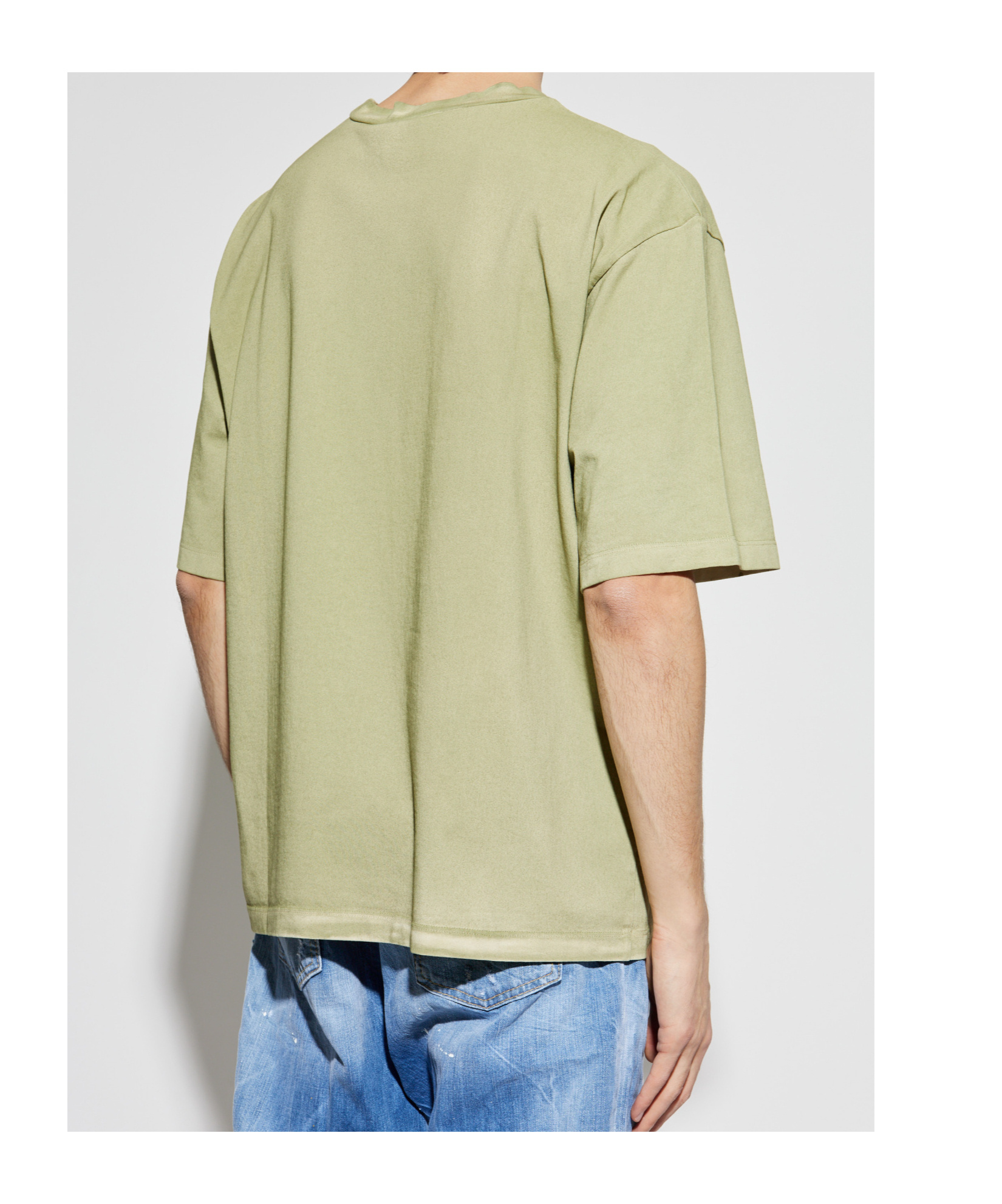 Dsquared2 Graphic-print T-shirt In Nude
