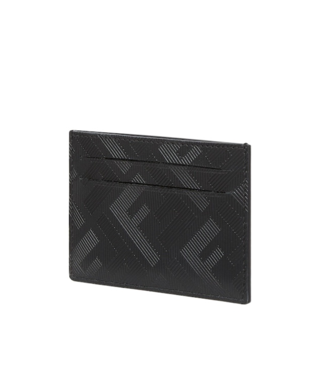Fendi Flat Card Case Accessories In Black