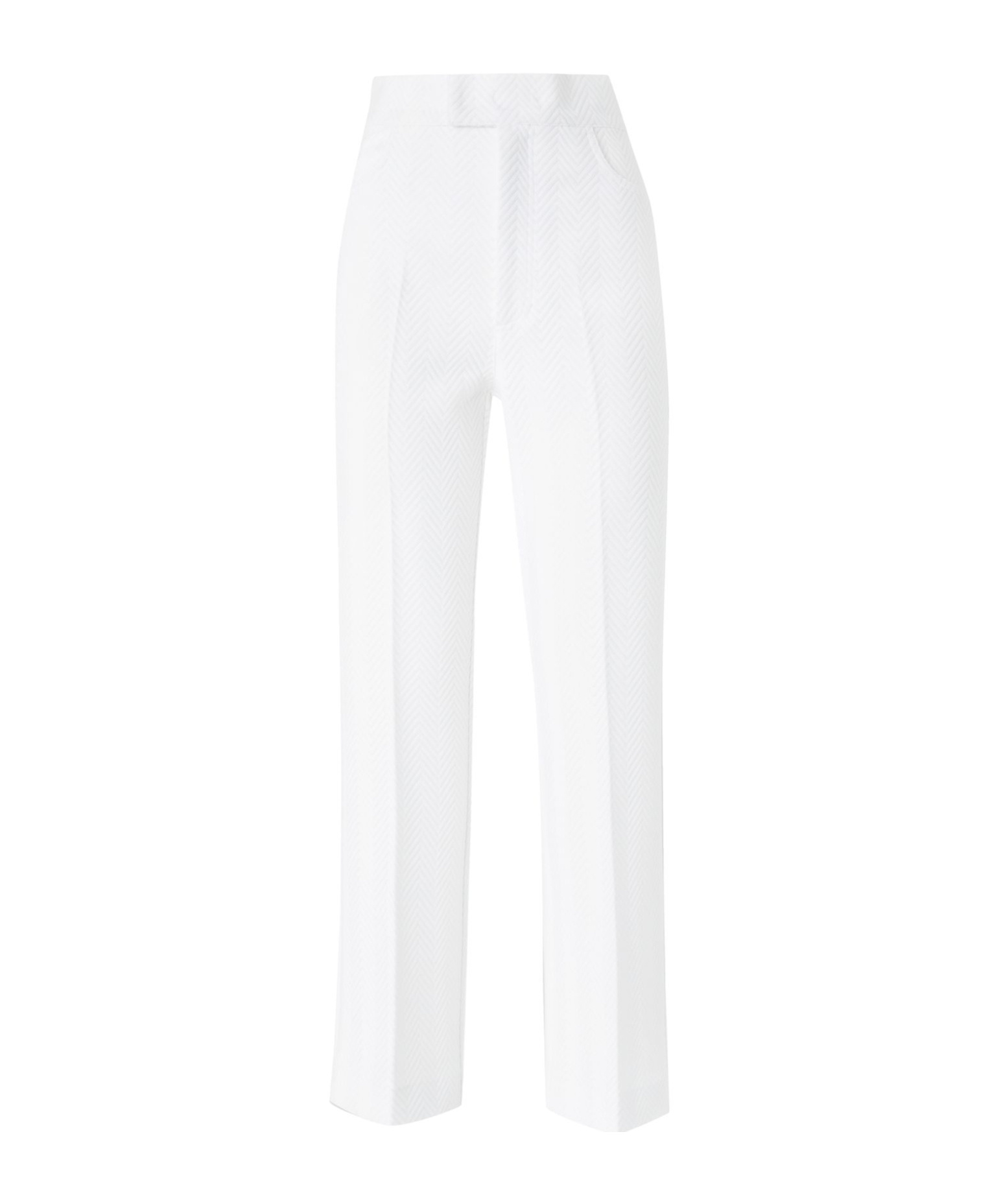 Missoni Zigzag Pattern Track Pants In White