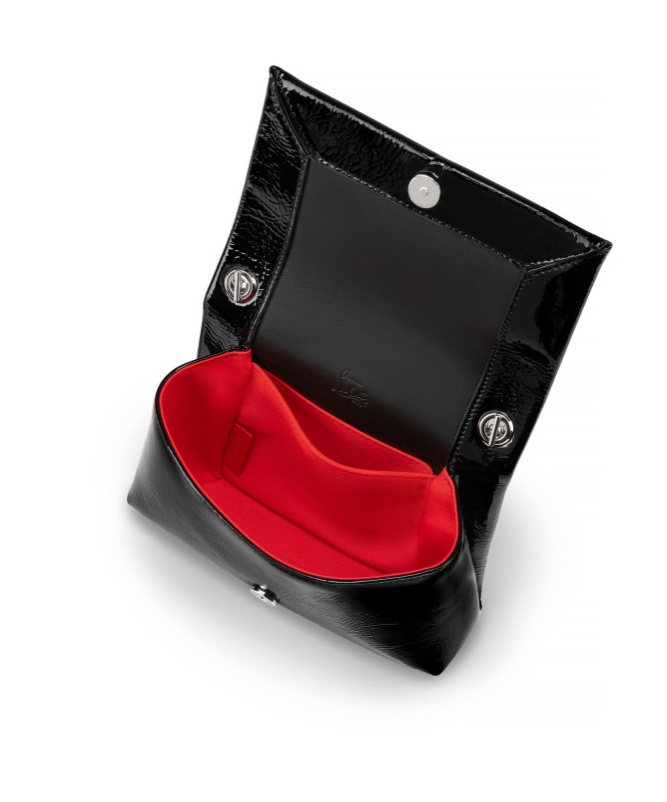 Christian Louboutin Chain Shoulder Bag In Black