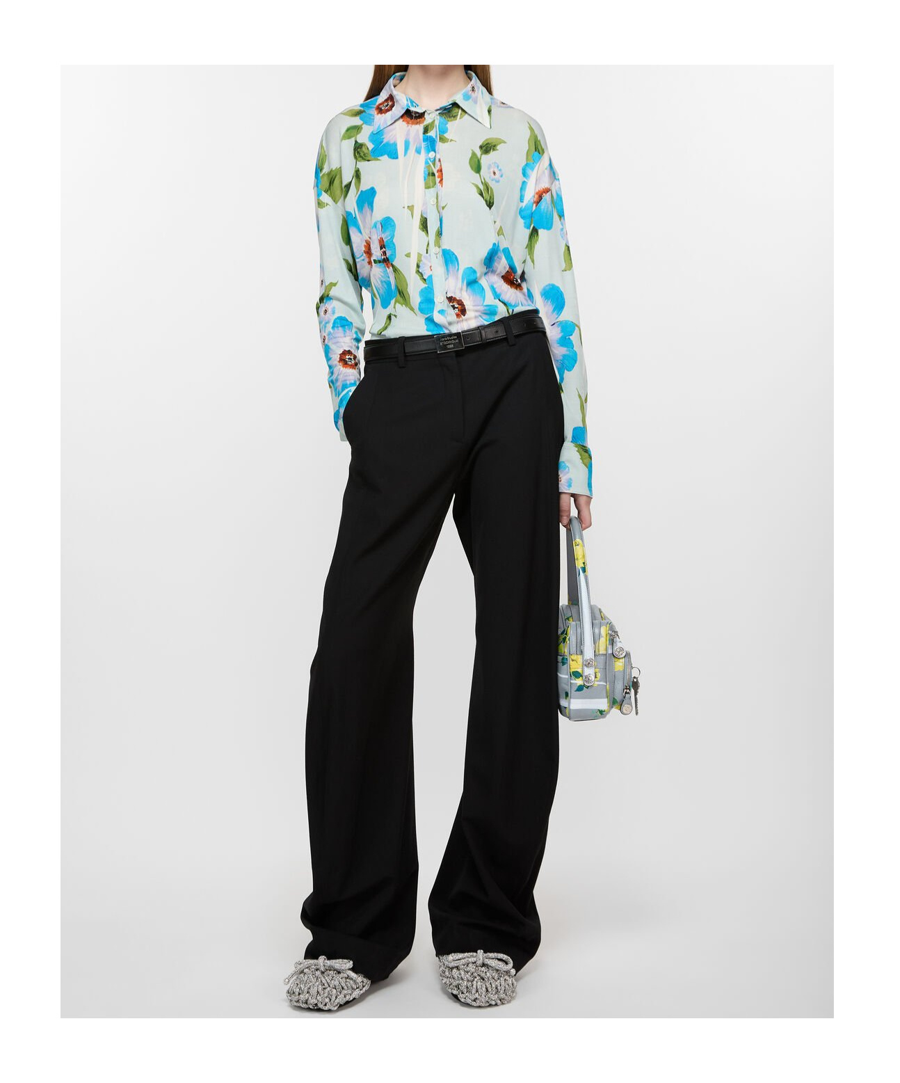 Acne Studios Tailored Trousers In Black