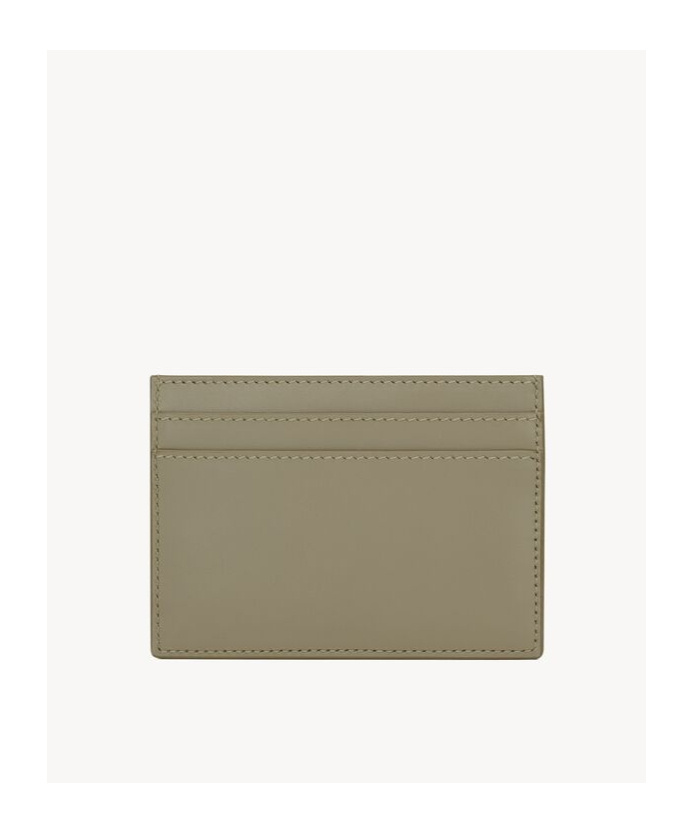 Saint Laurent Paris Card Case In Box  In Gray