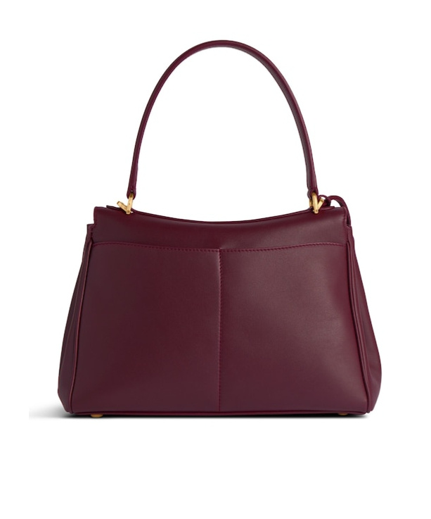 Balenciaga Women's Rodeo Small Handbag In Dkburgundy