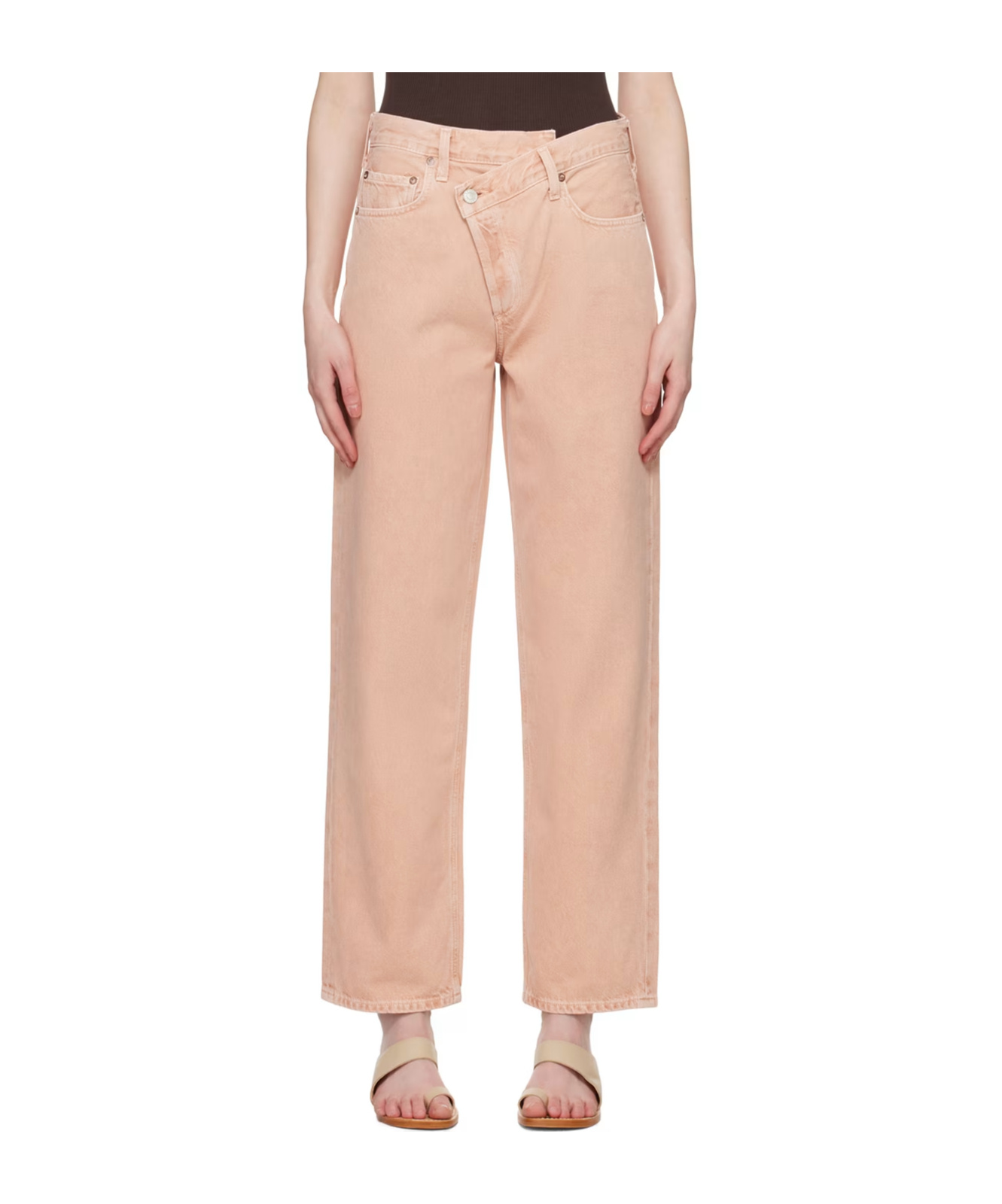 Agolde Five Pocket Denim Trousers