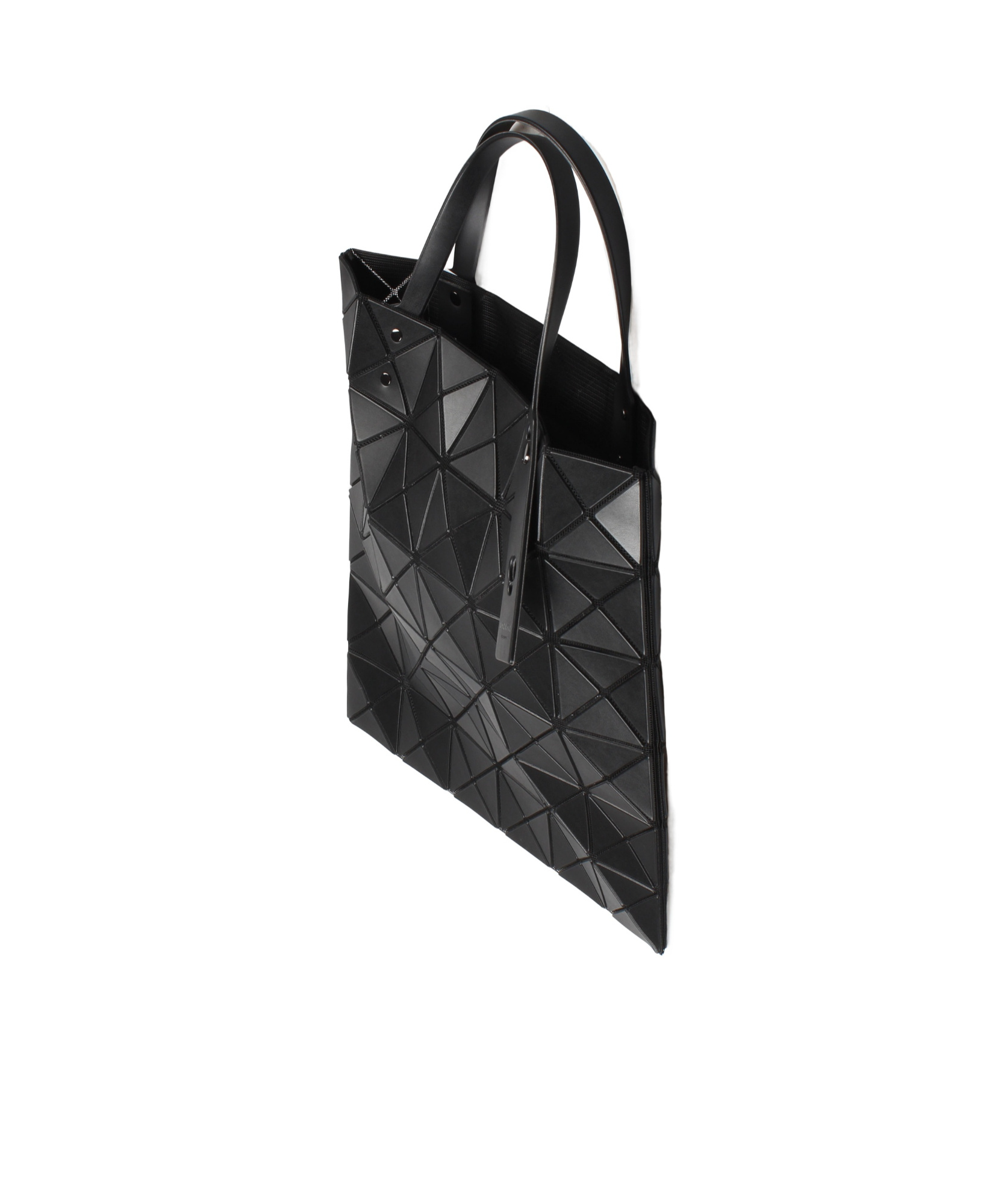 Shop Bao Bao Issey Miyake Lucent Matte Tote Bag In Black