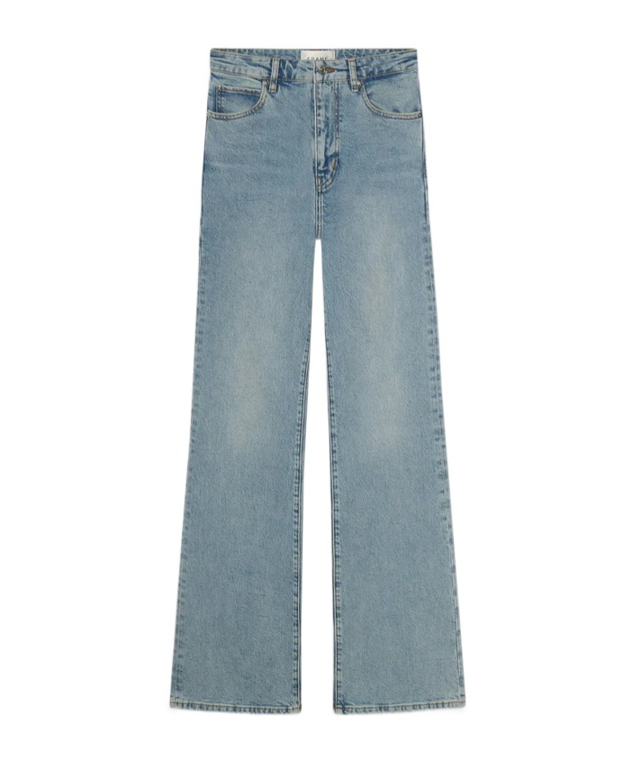 Frame The Arrow Bootcut Jeans In Blue