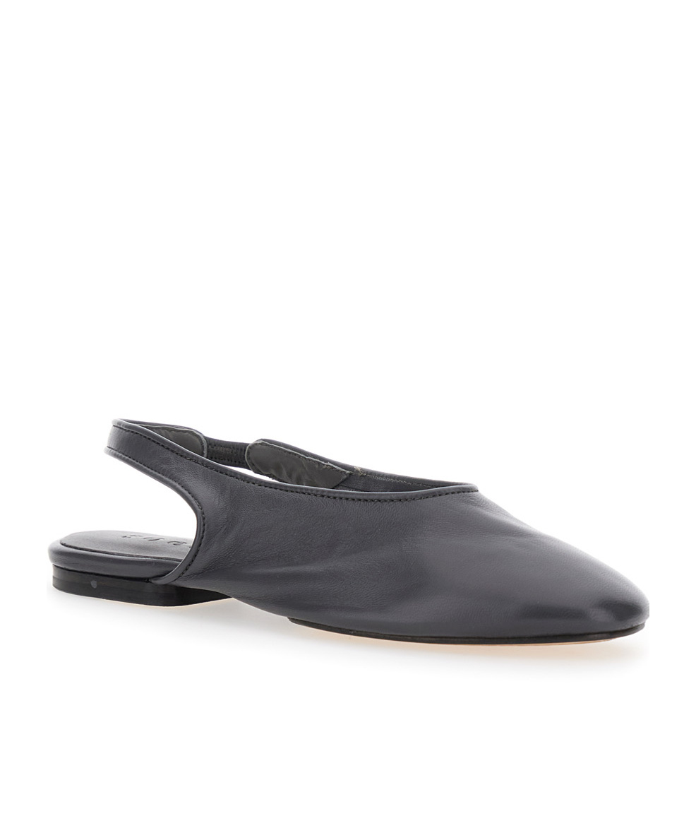 Soeur Black Slingback Ballet Flats In Black