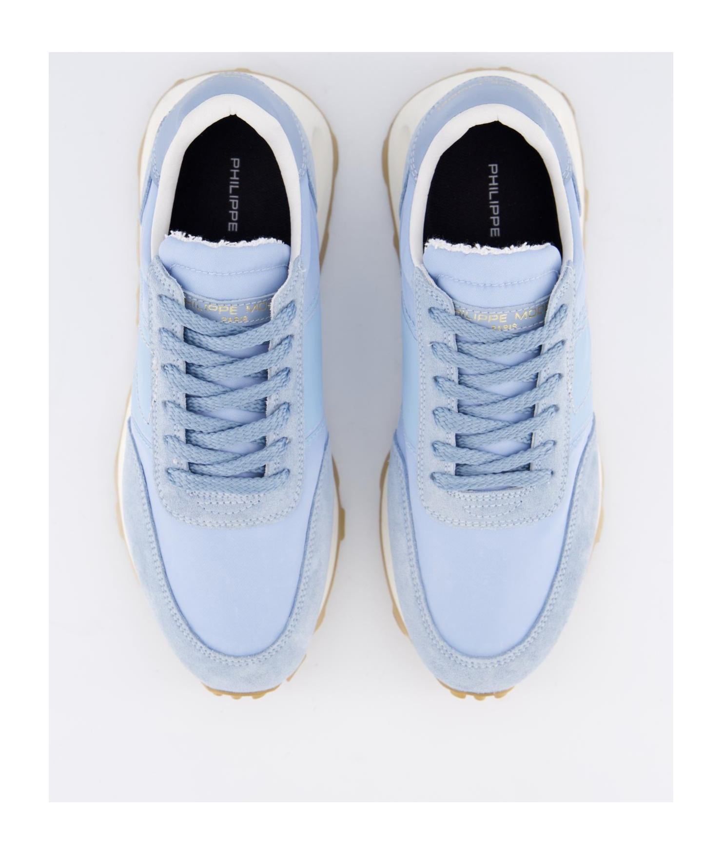 Philippe Model Laced Sneakers In Blue