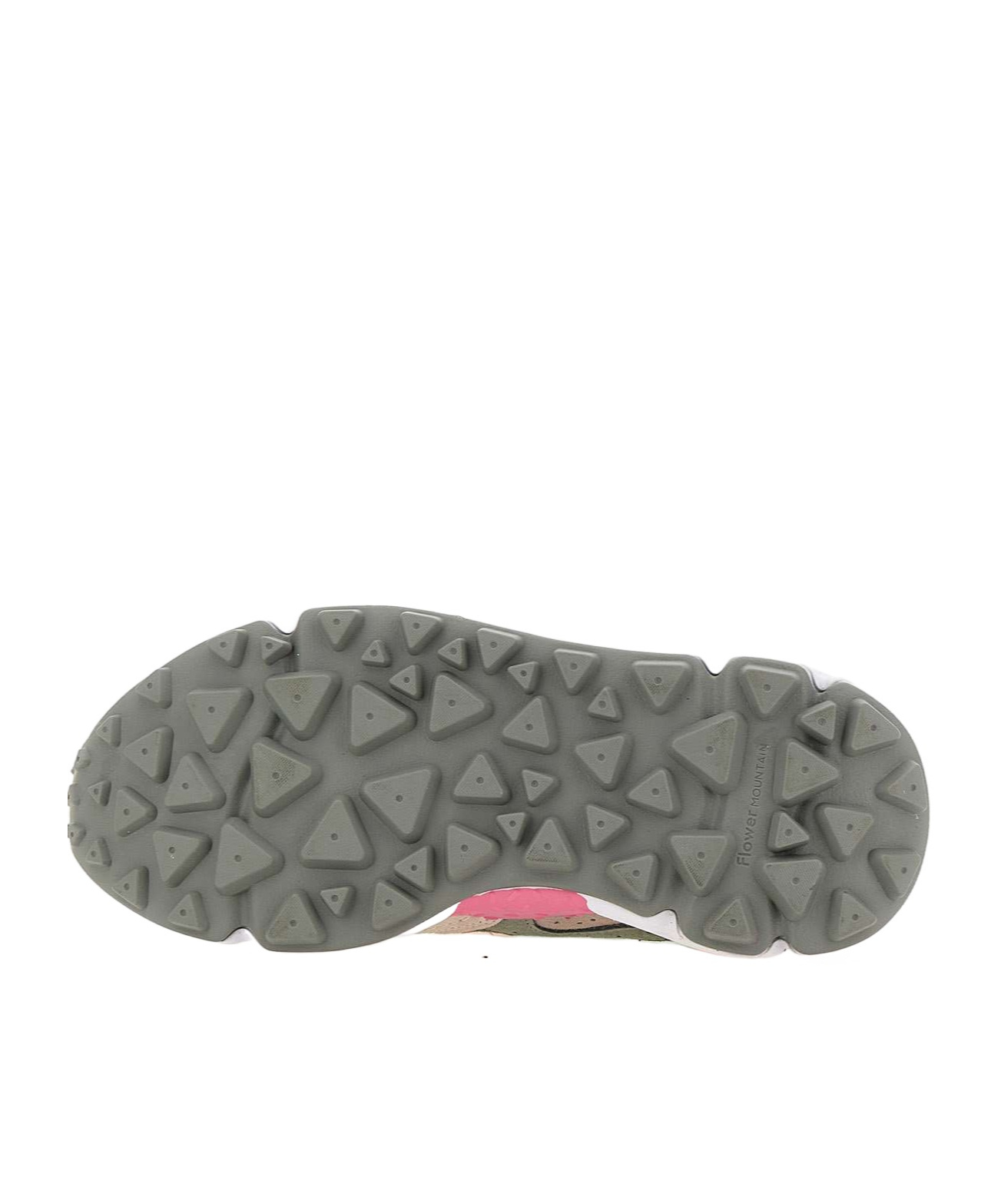 Flower Mountain Round-head Sneakers In White