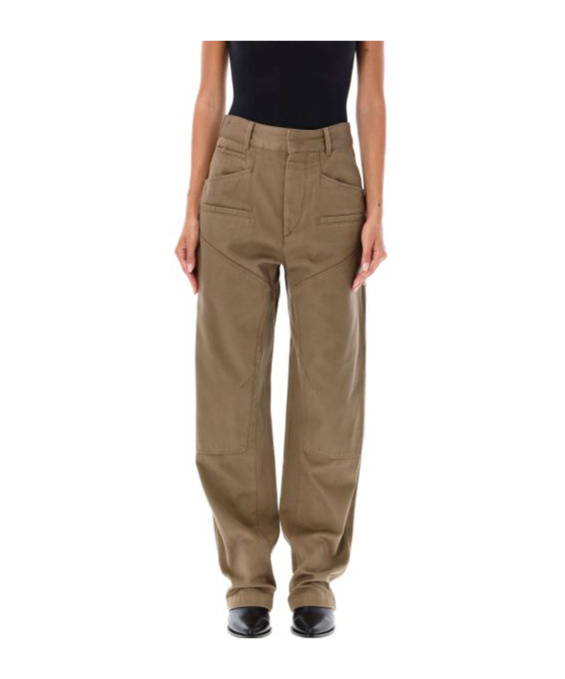 Isabel Marant Emmy Trousers In Brown