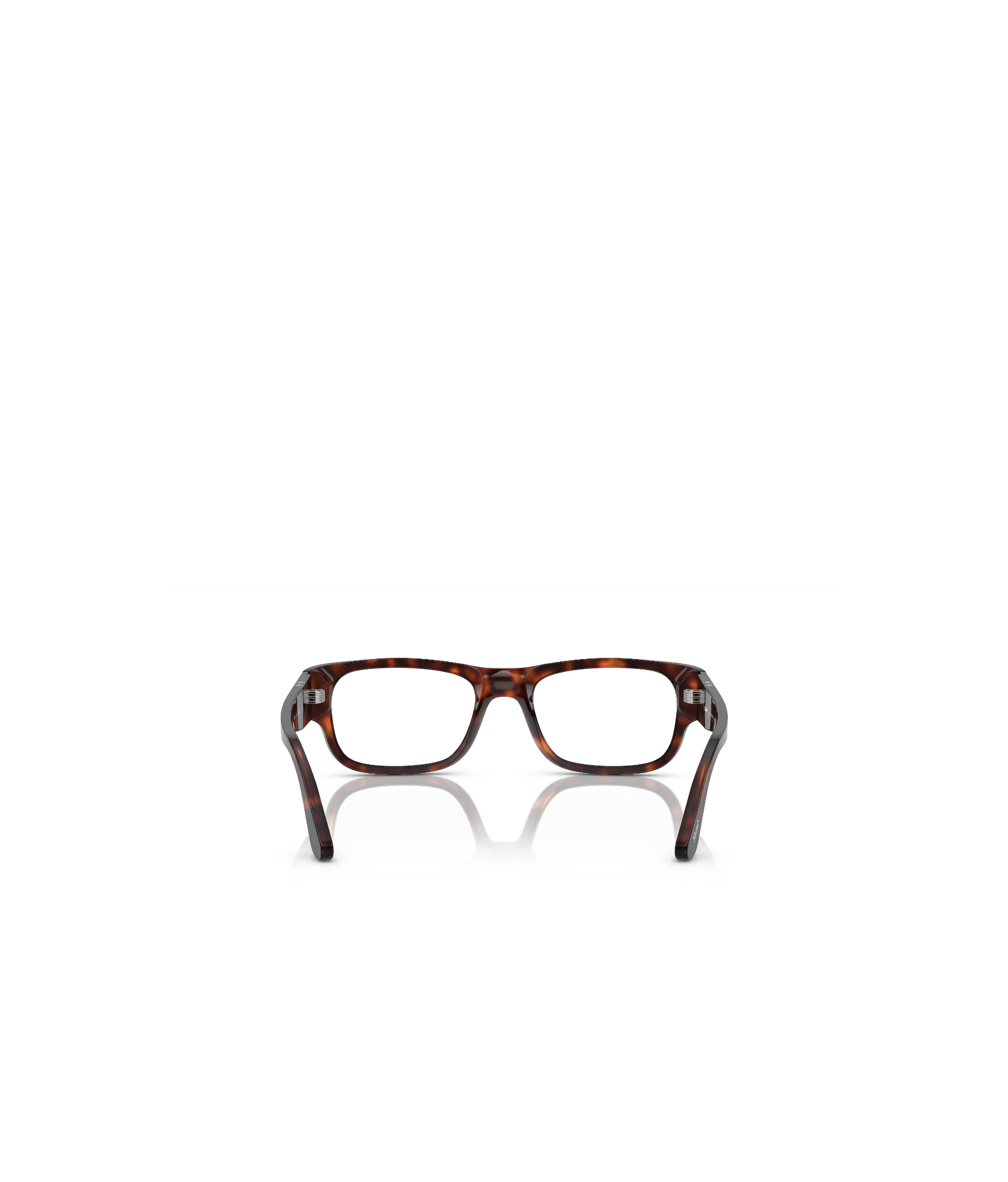 Persol Logo Flat Mirror In White