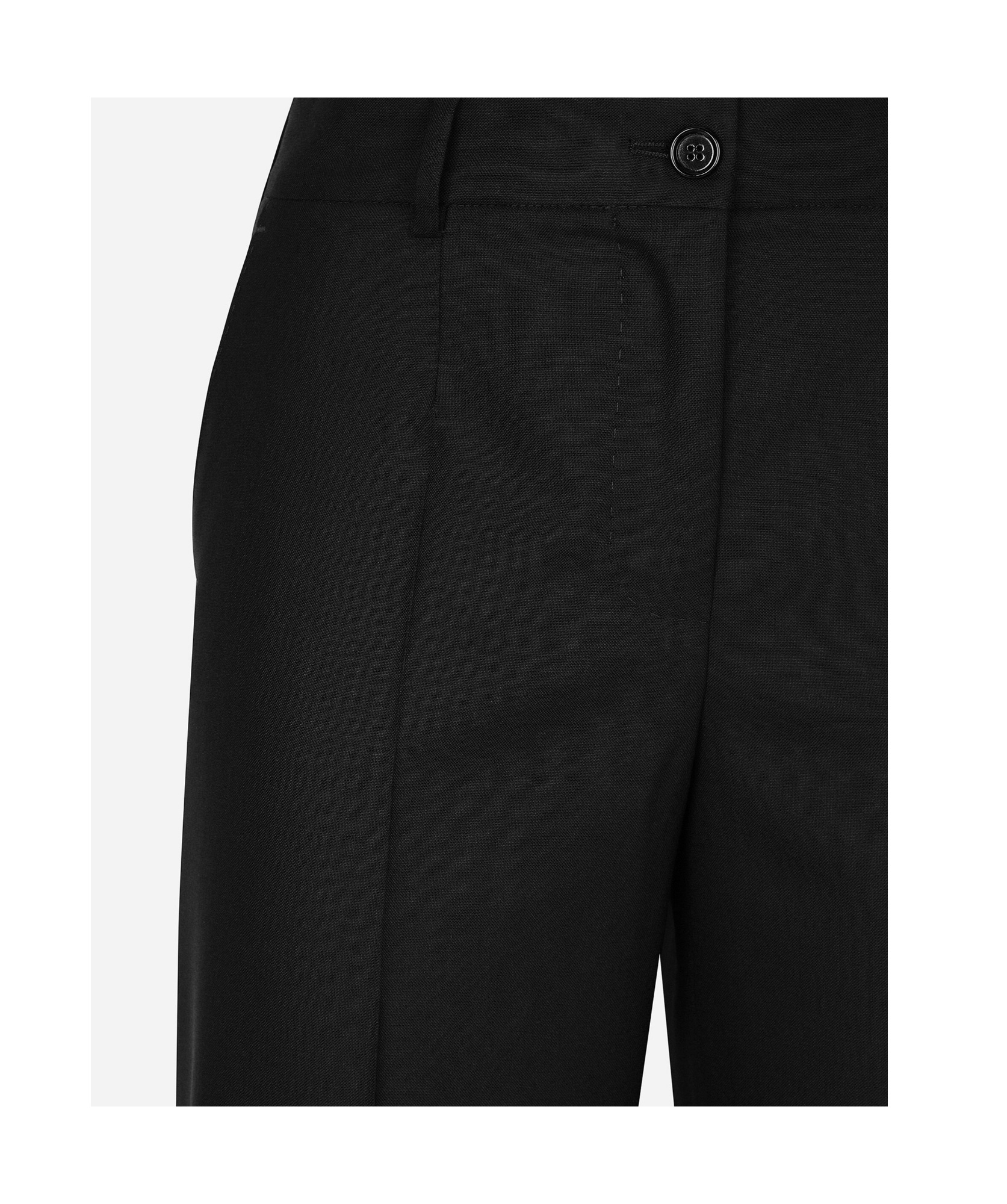 Dolce & Gabbana Casual Pants With Belt Loops In Black
