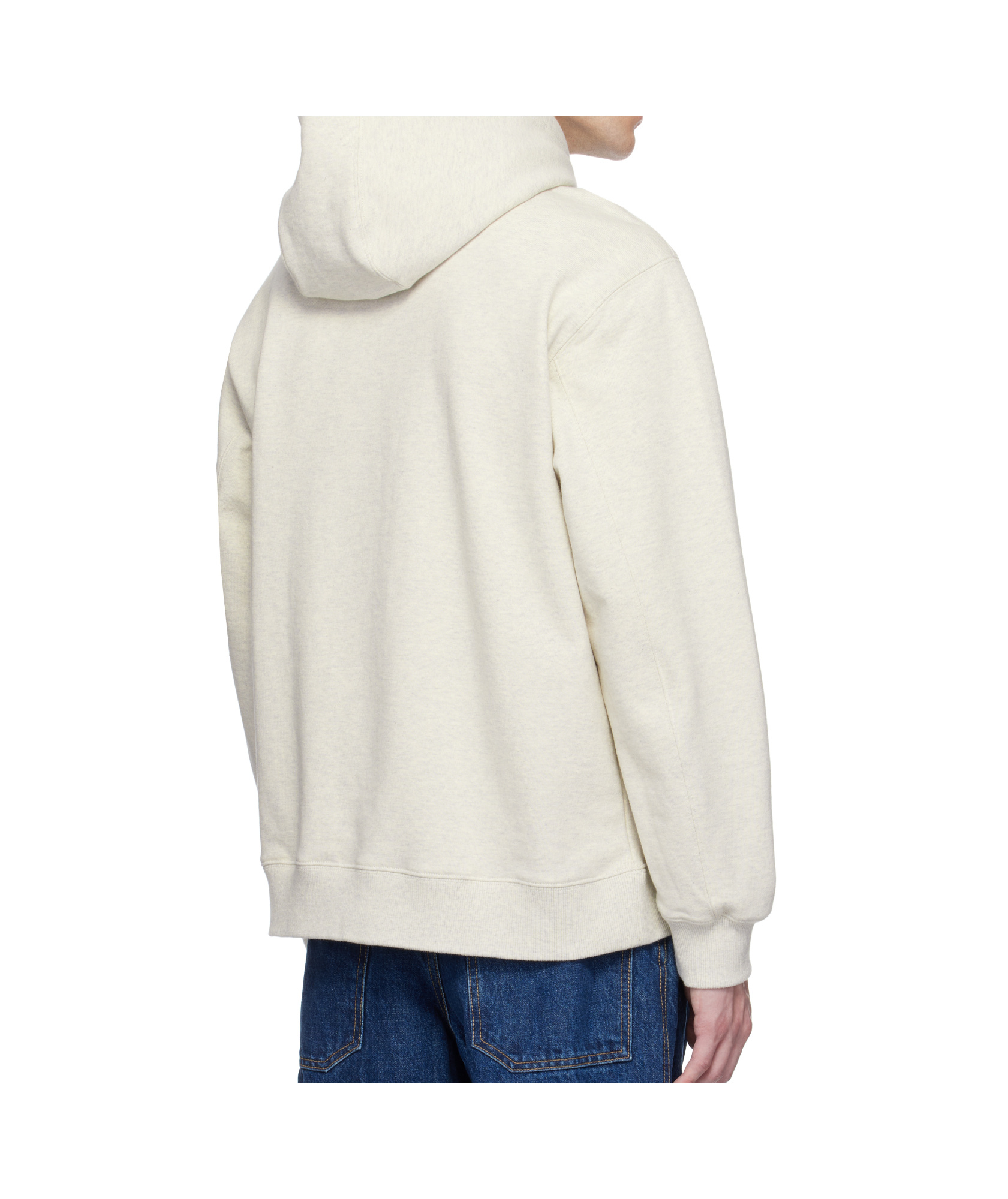 Ader Error Trs Tag Hoodie In Oatmeal