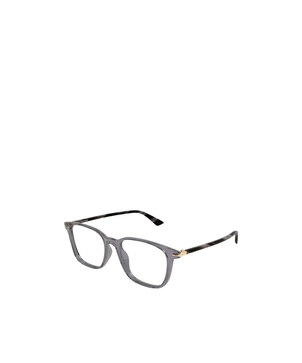 Montblanc Geometrically Framed Flat Mirror In Gray