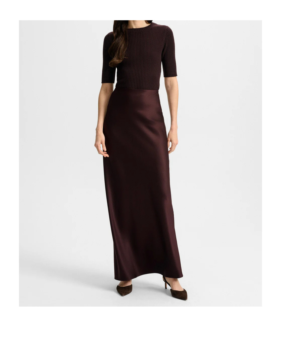 Veronica Beard Medina Silk Blend Maxi Skirt In Black