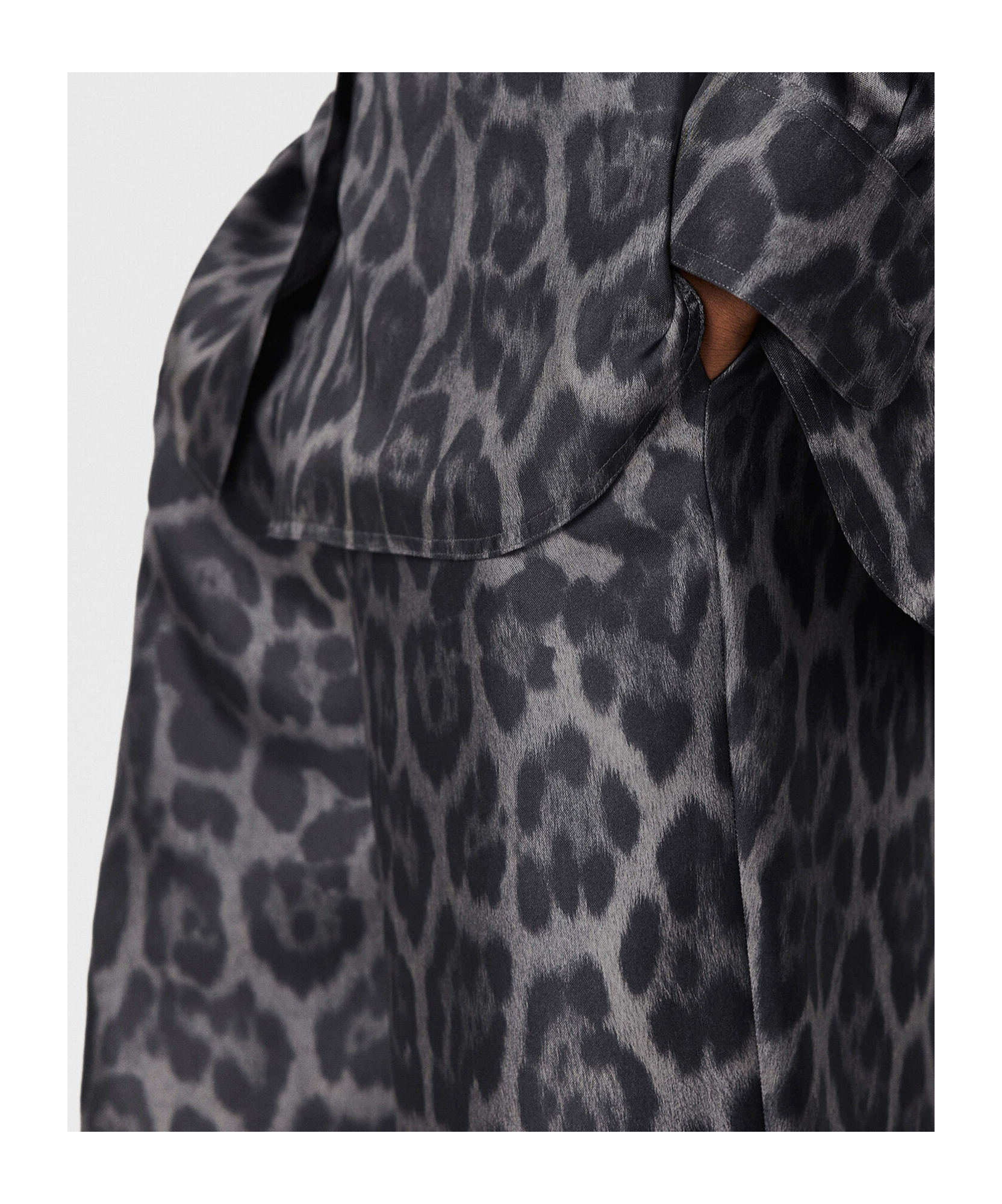 Stella Mccartney Oversized Drawstring Leopard Print Pants