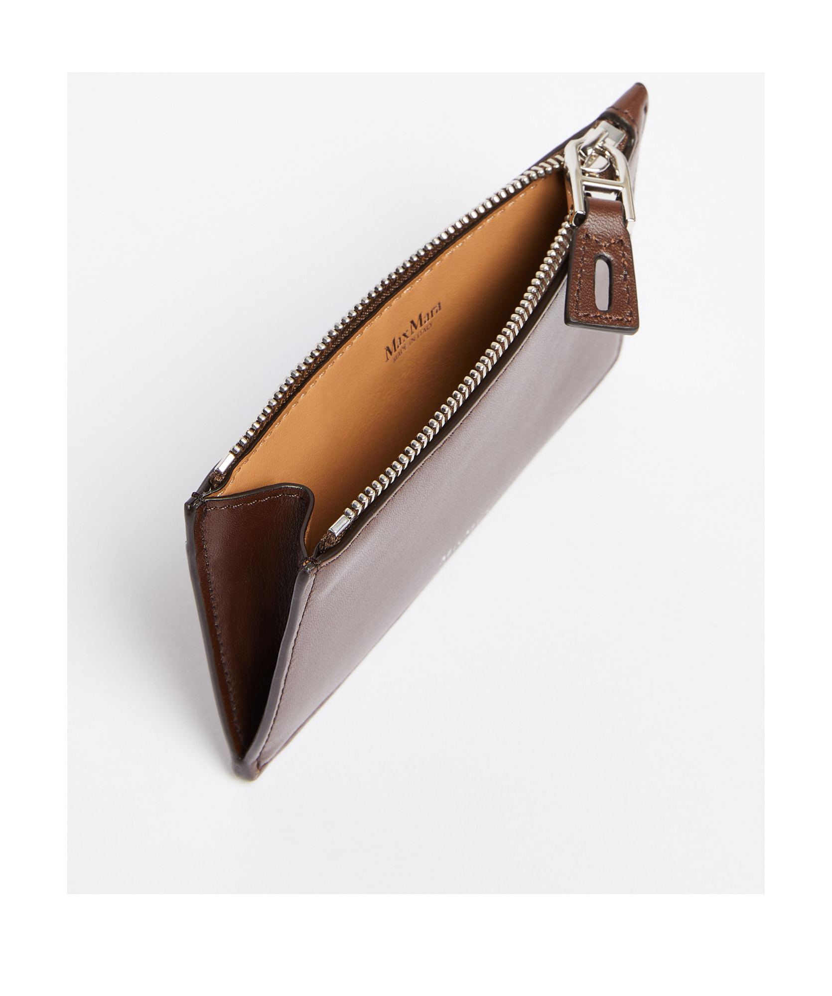 Max Mara Logo Card Holder In Green
