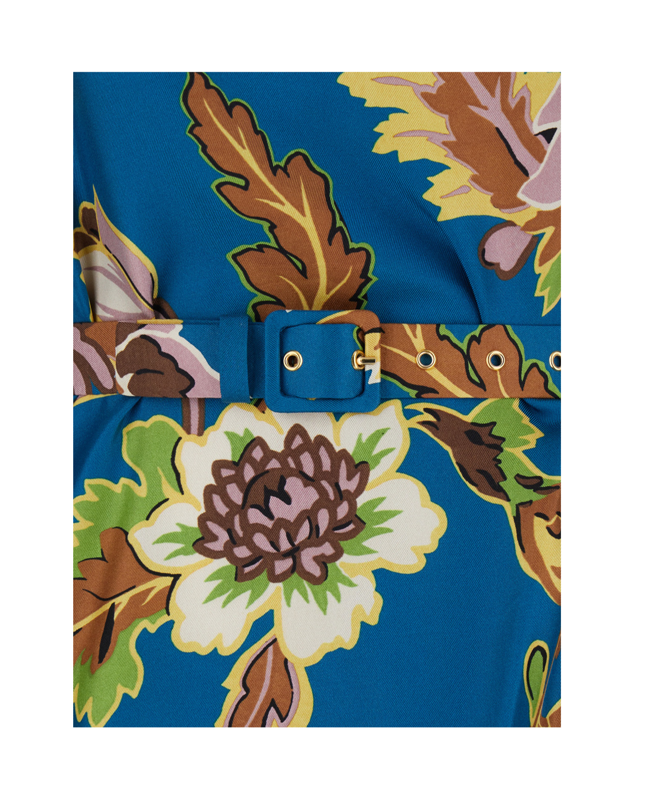 Shop La Doublej Roy Maxi Dress In Blue