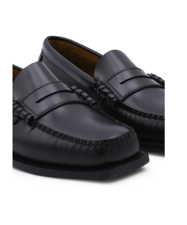 Sebago Flat Shoes Blacks And Greys In Black