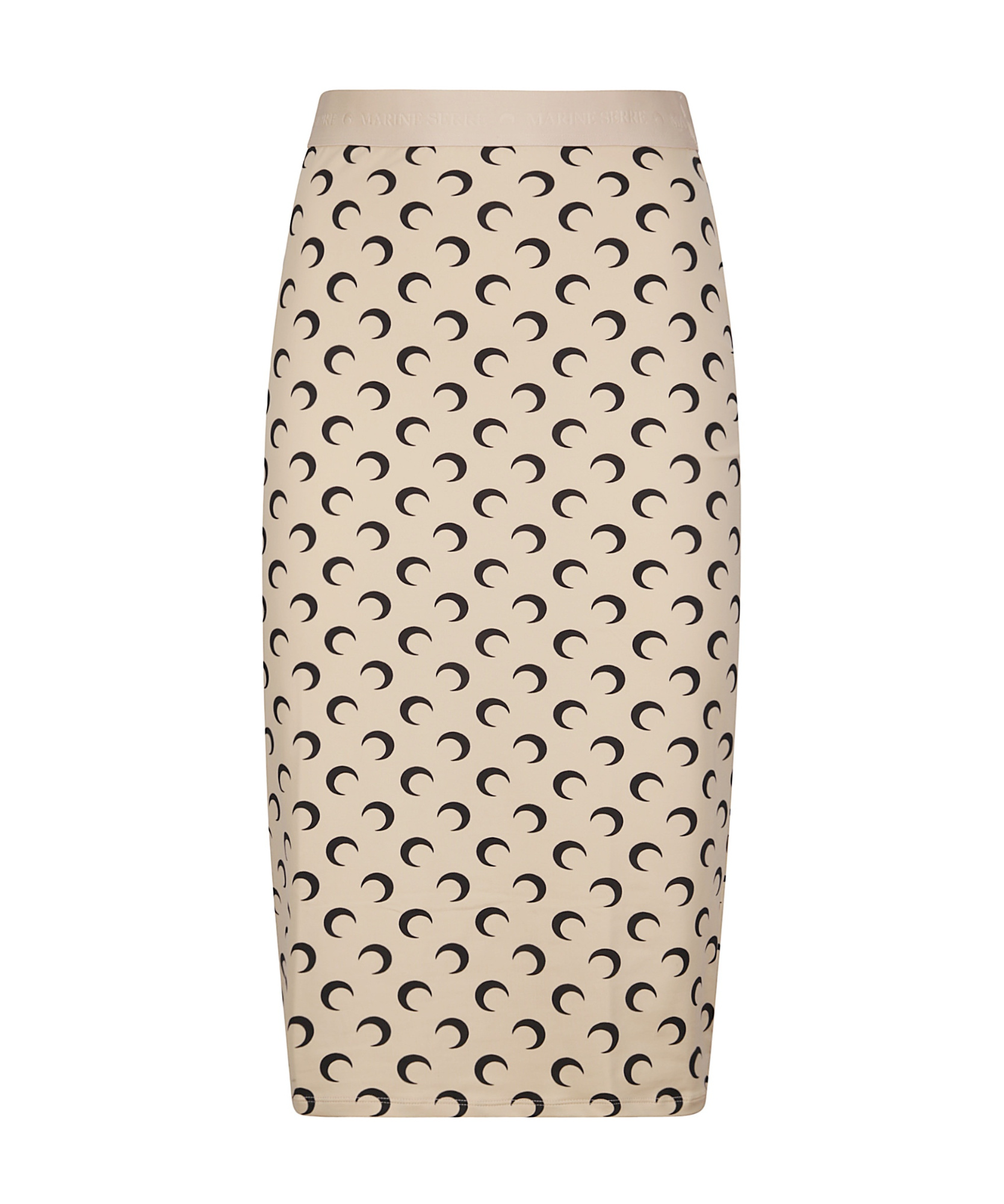 Marine Serre Logo Printed Skirt In Multi