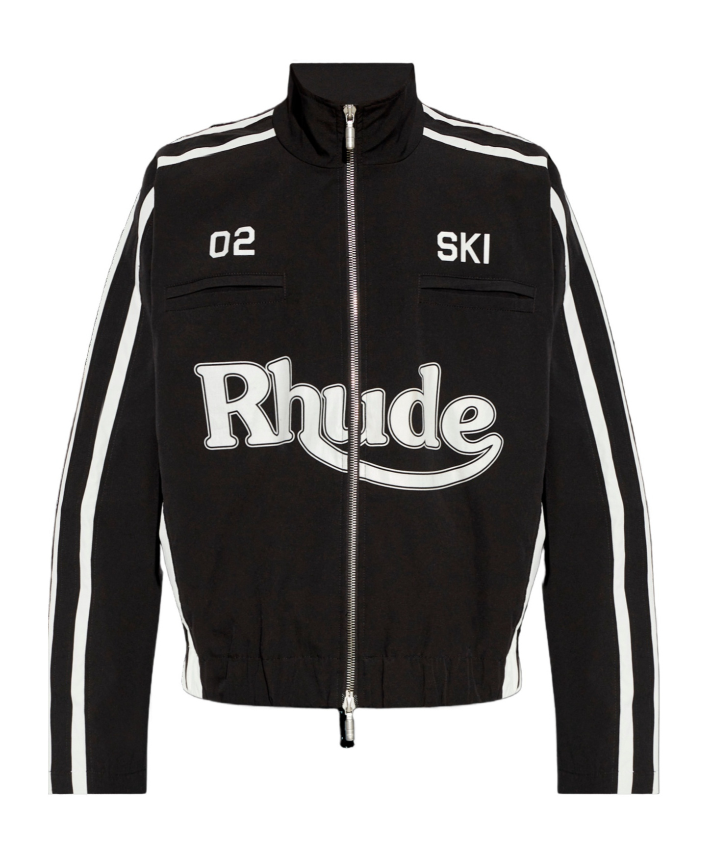 Rhude Logo Casual Jacket In Black