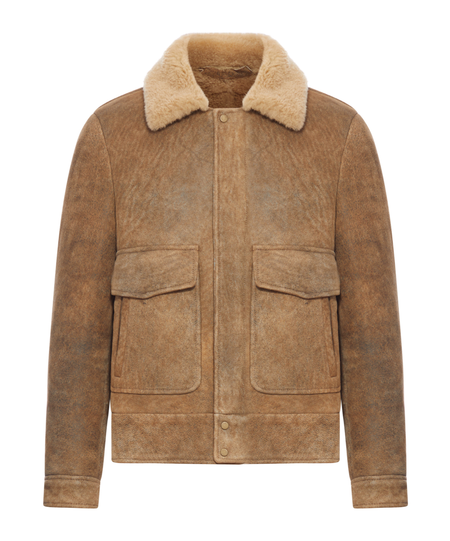 Salvatore Santoro Leather Jacket In Brown
