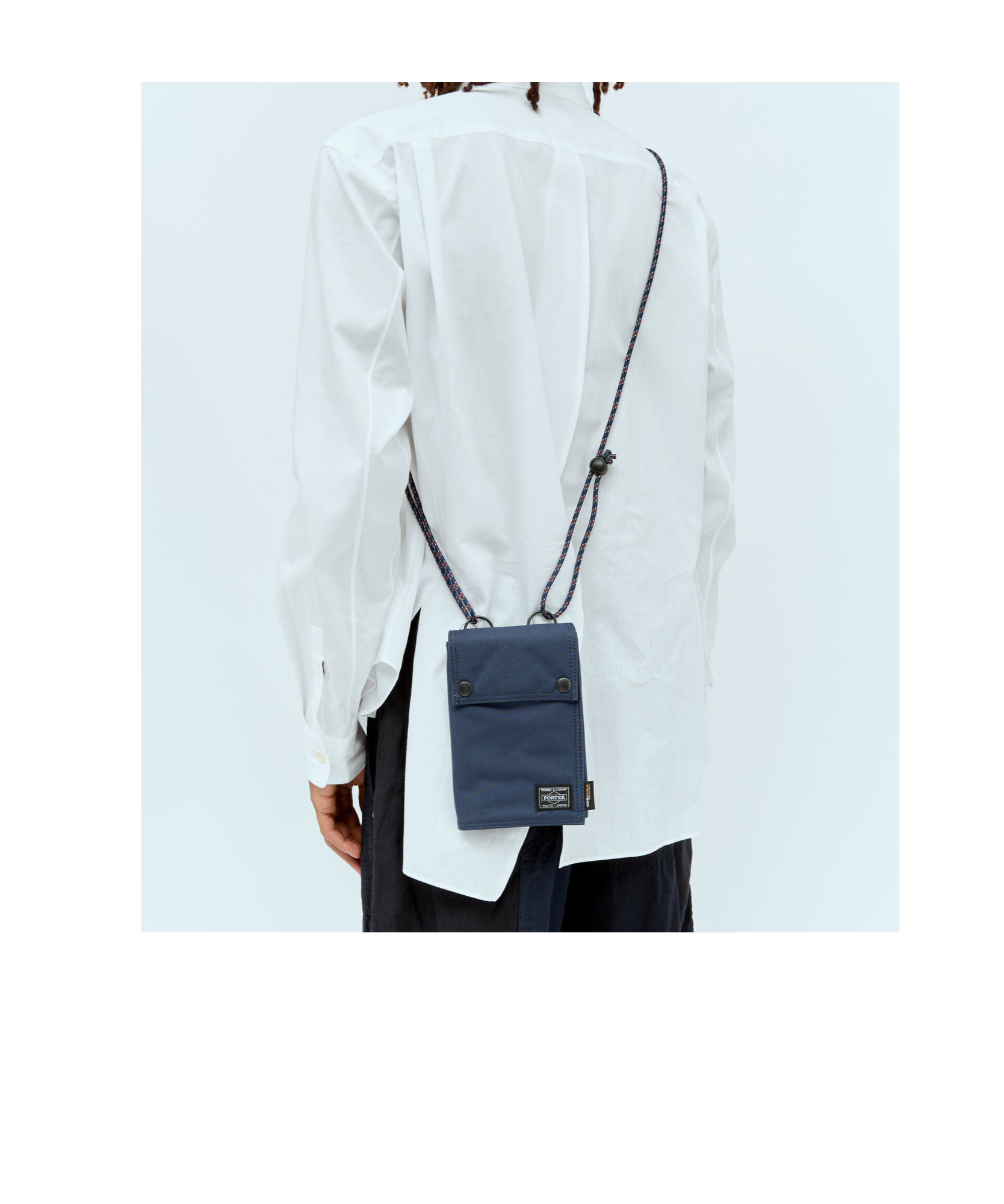 COMME DES GARÇONS COMME DES GARCONS X PORTER FLAP SHOULDER BAG