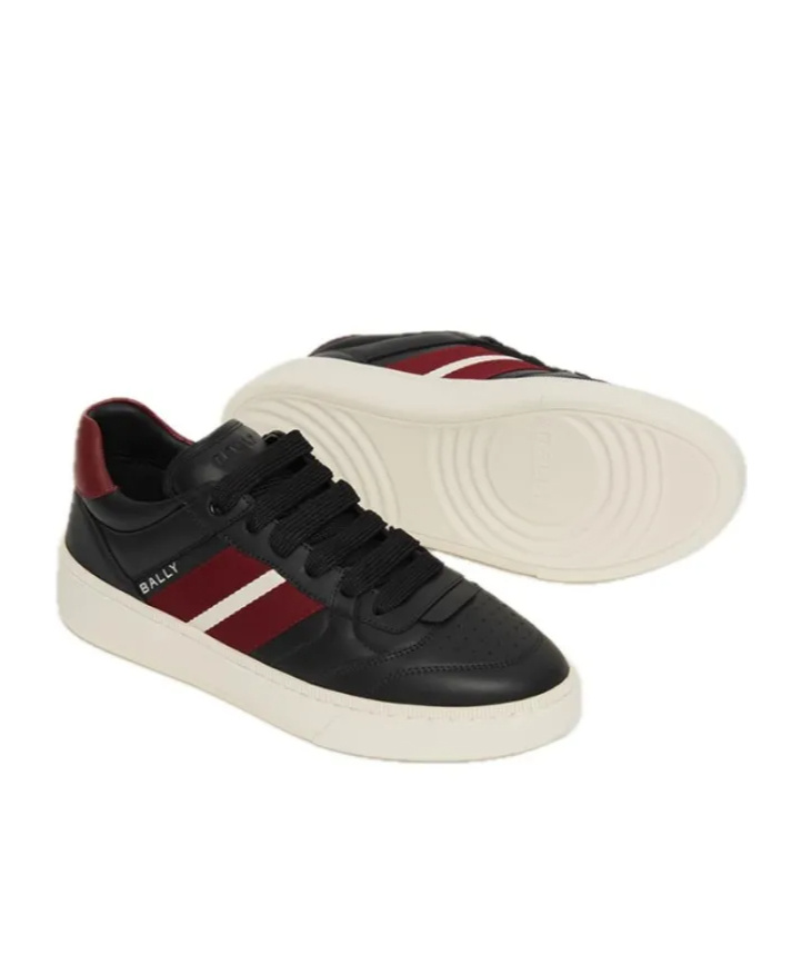 Bally Laced Sneakers In Black