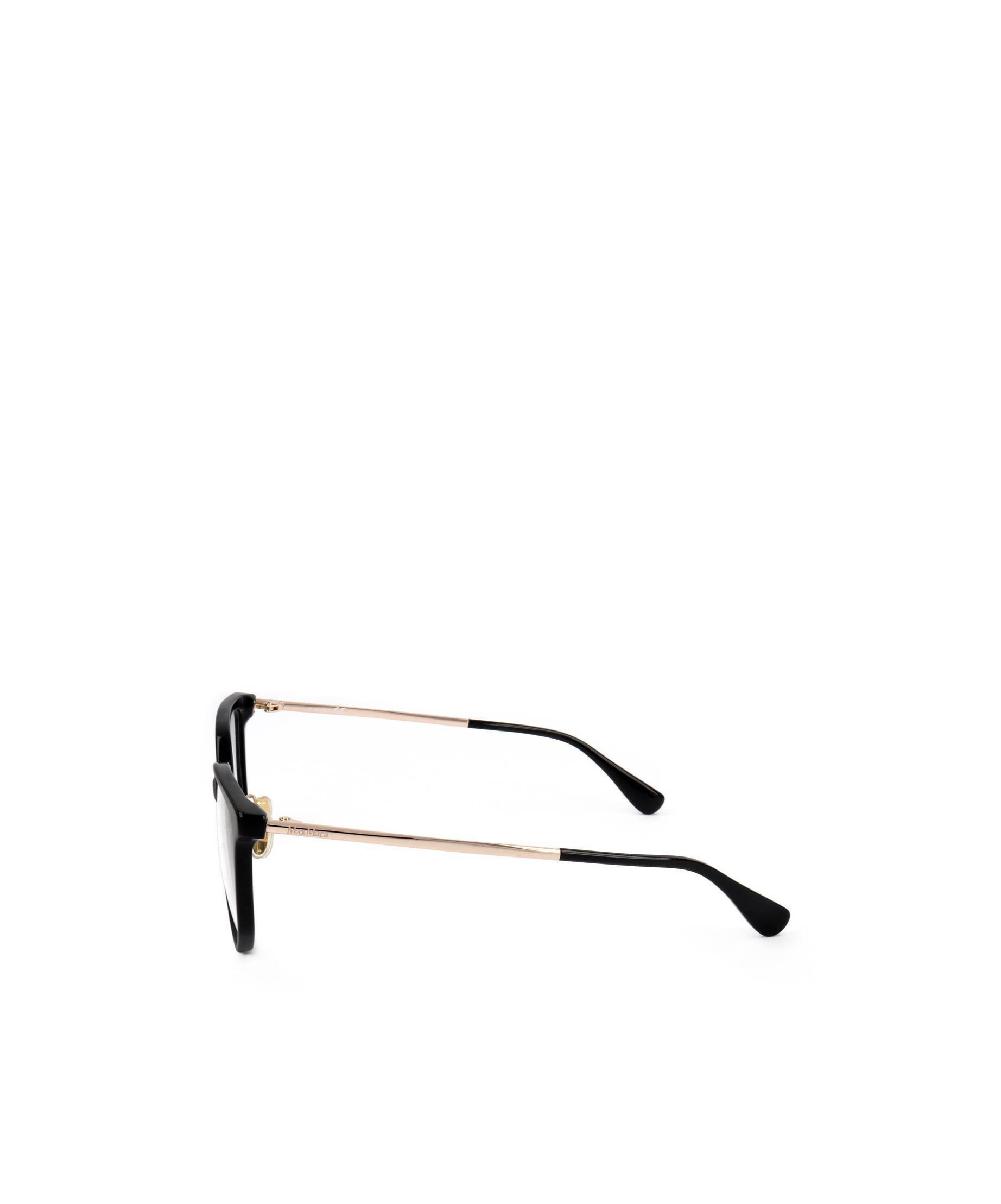 Max Mara Logo Flat Mirror In Black