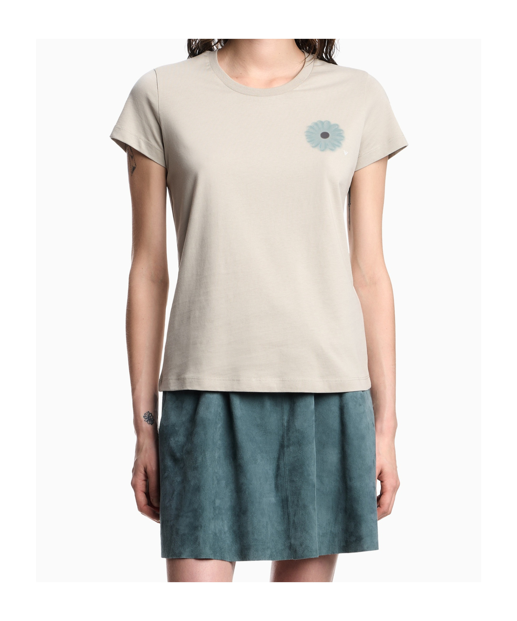 EMPORIO ARMANI LOGO-PRINT T-SHIRT