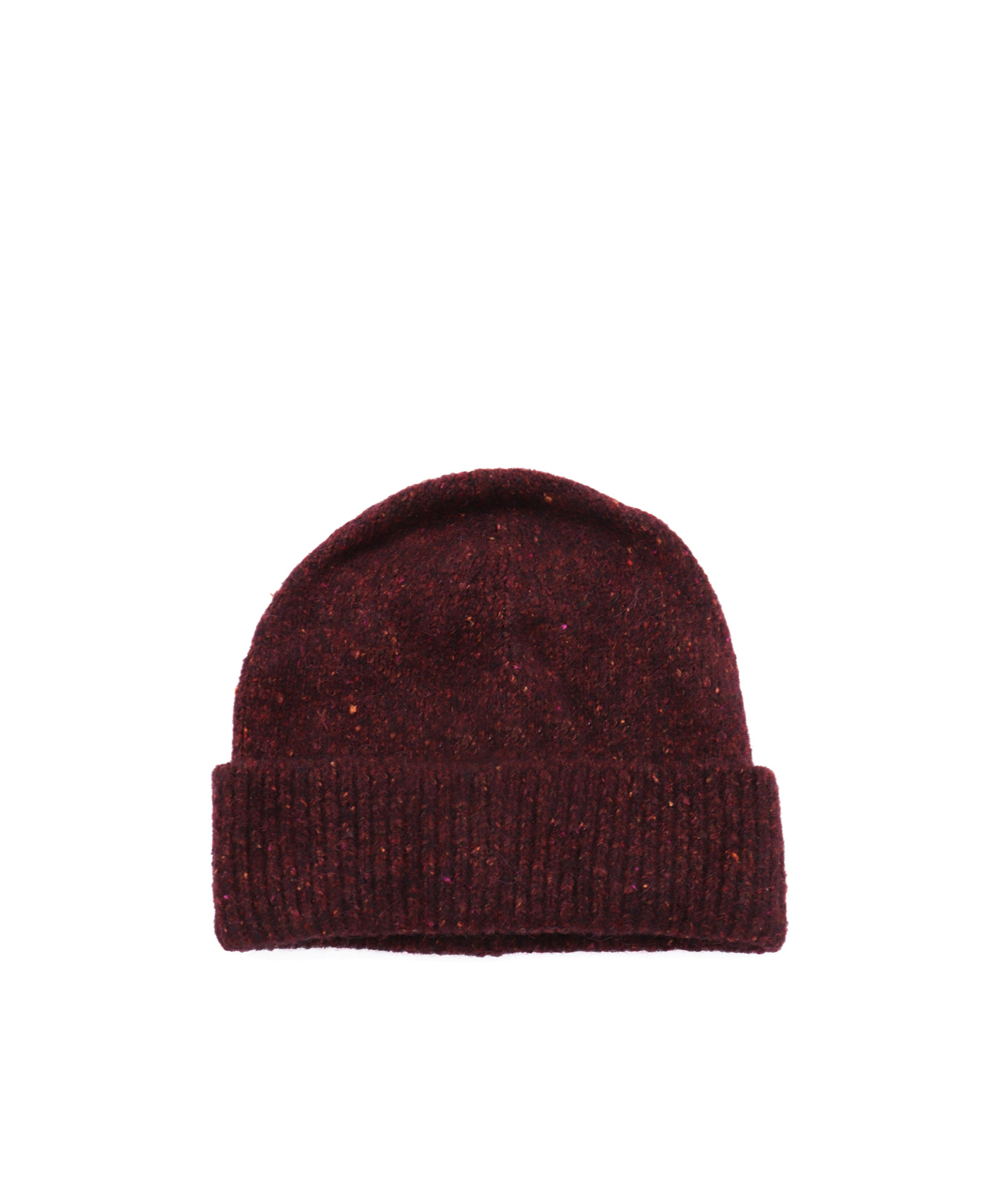 Brunello Cucinelli Cuffed Wool Hat In Black