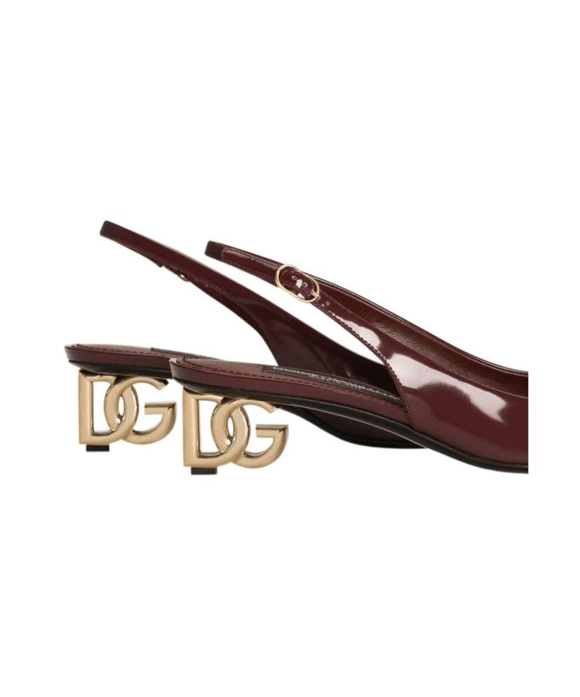 Dolce & Gabbana Pumps Jackie New With Rear Strap In Brown