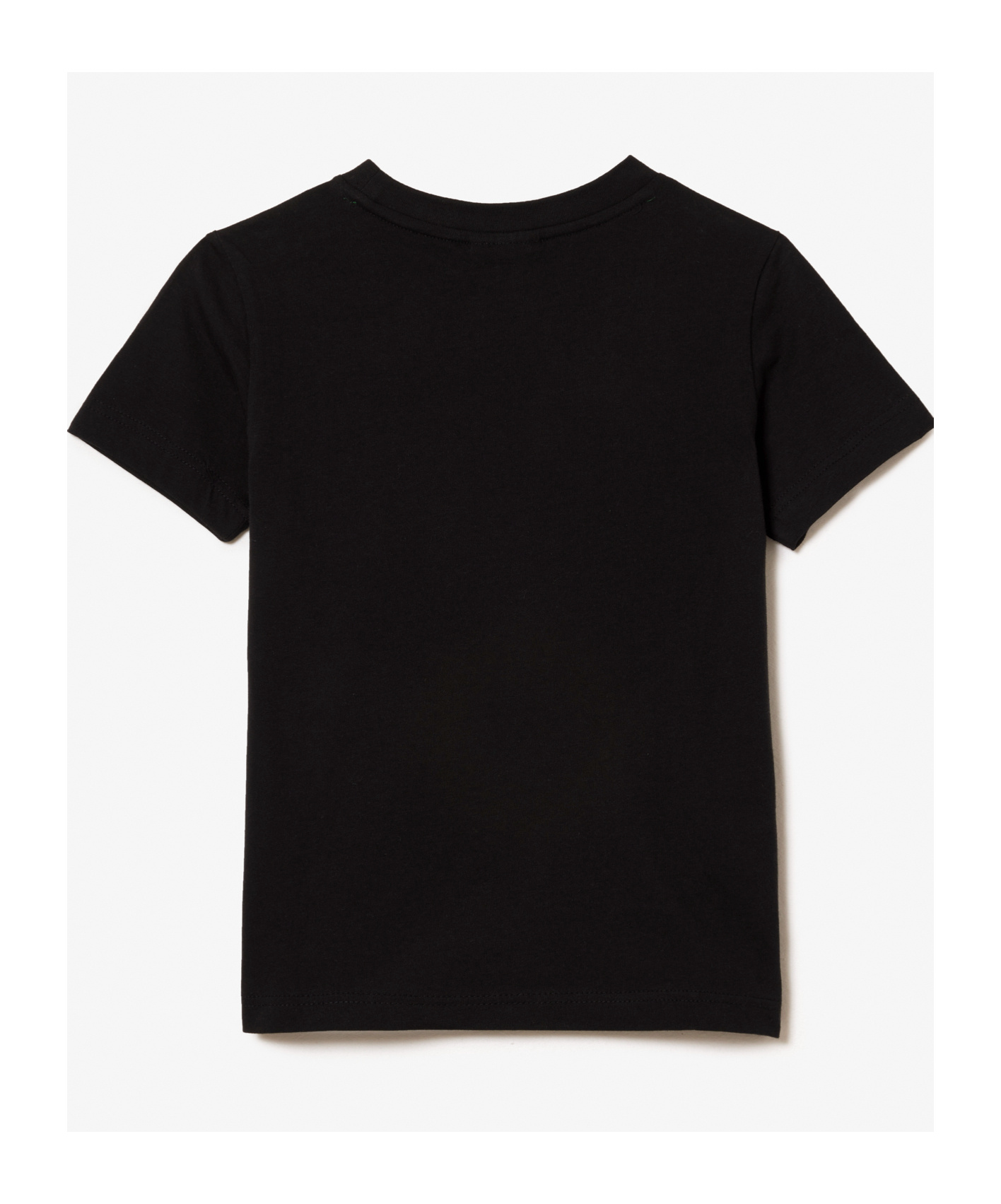 Lacoste Short-sleeved T-shirt In Black