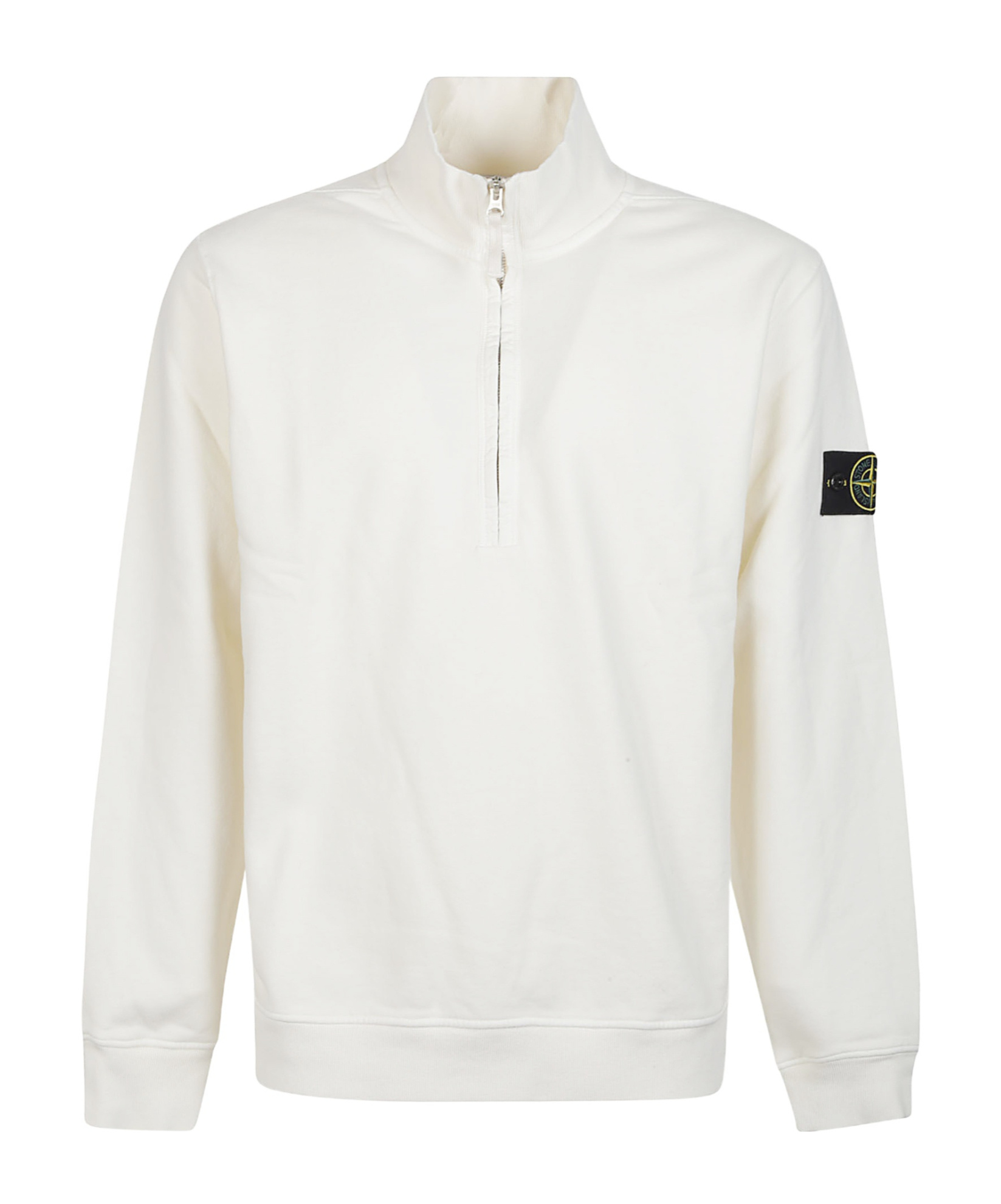 Stone Island 6100068 Half-zip Sweatshirt In Neutral