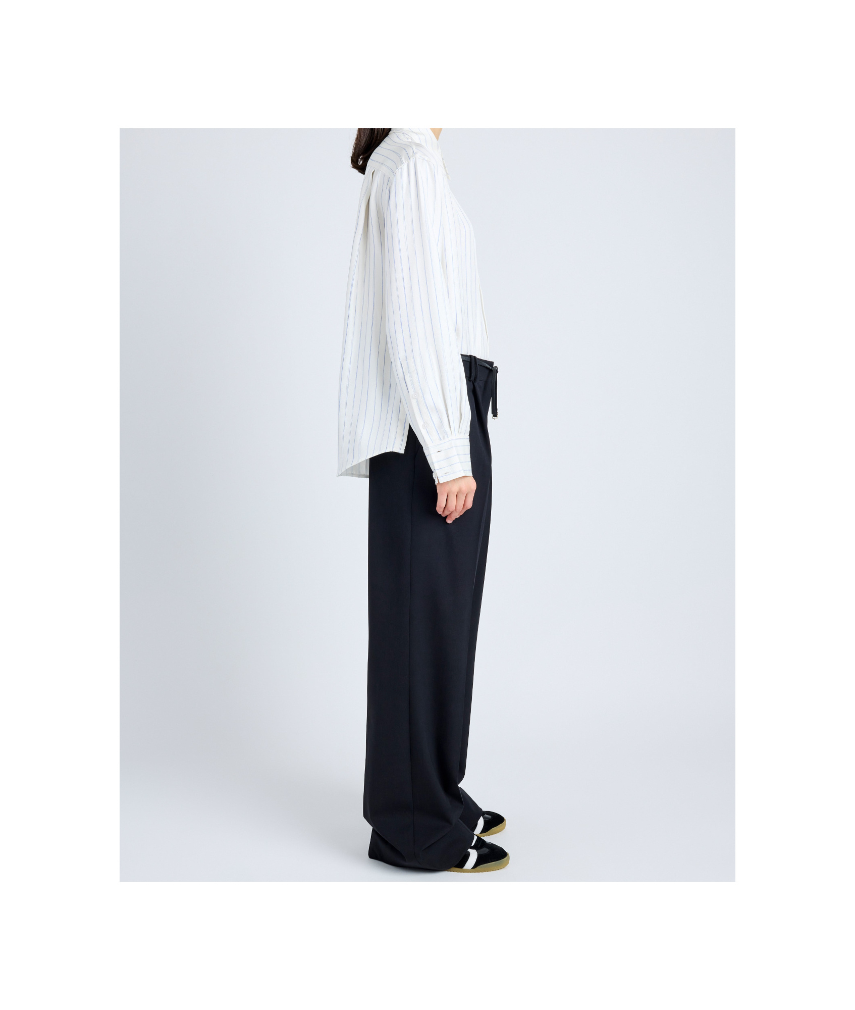 Proenza Schouler Savannah Trousers In Black