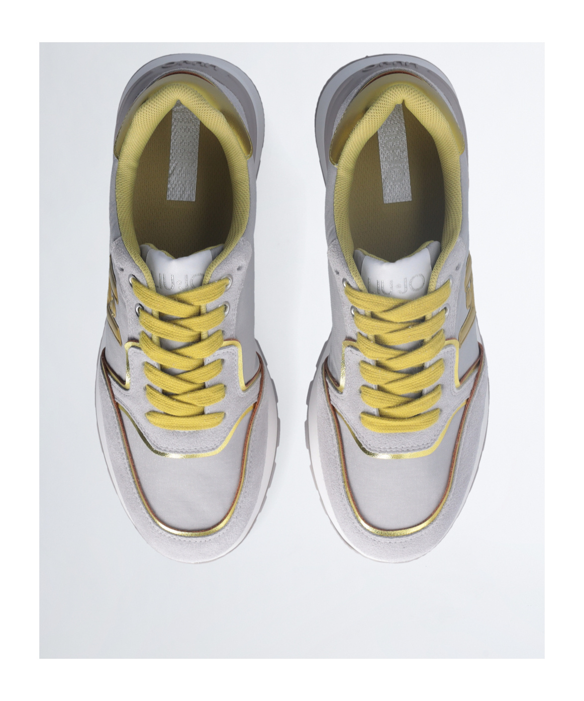 Liu •jo Round-head Sneakers In White