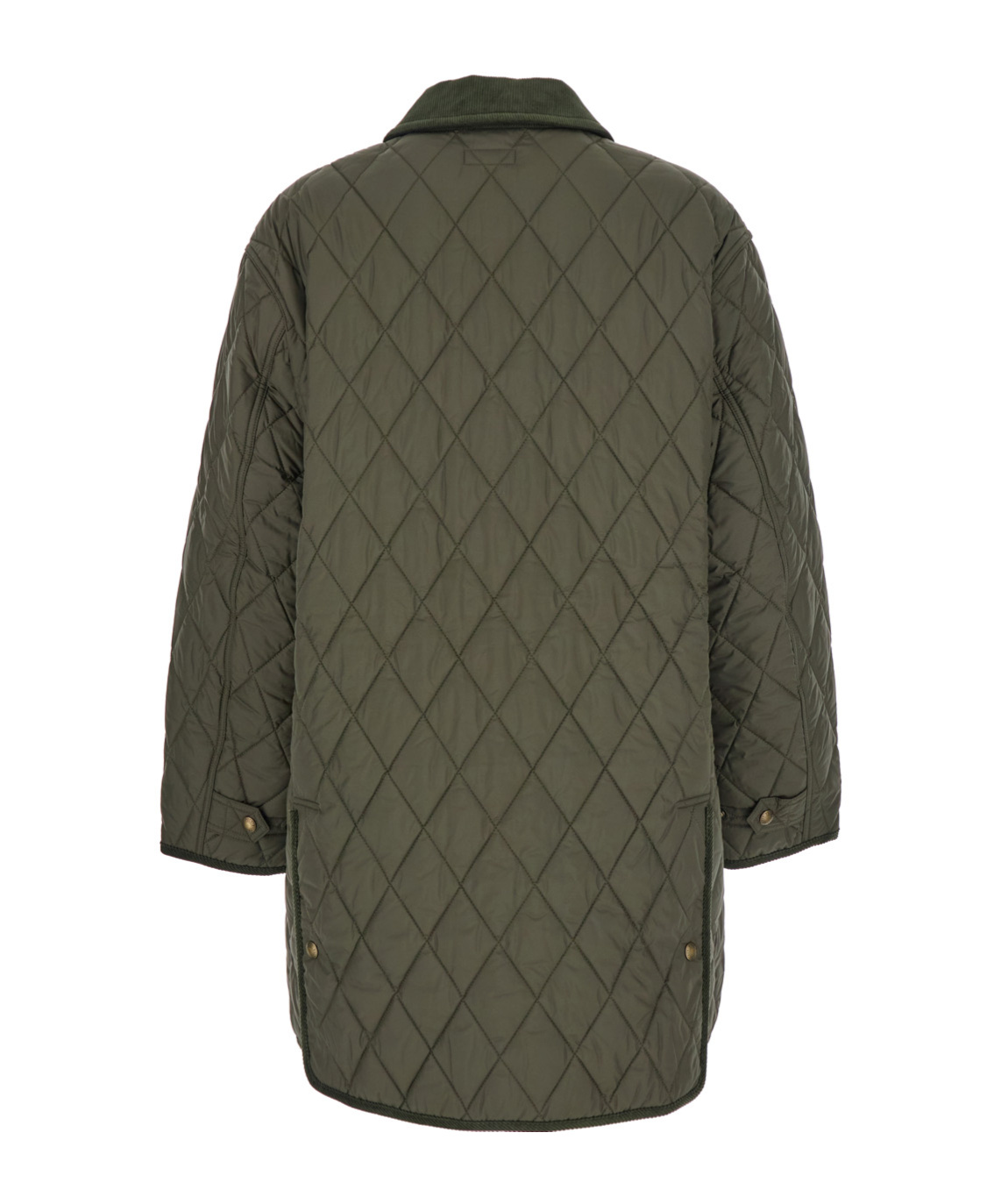 Polo Ralph Lauren Water Repellent Quilted Barn Jacket In Green