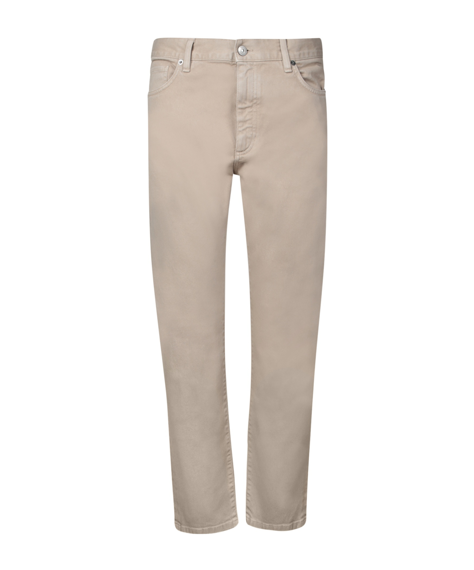 Zegna Skinny Jeans In Sand Beige