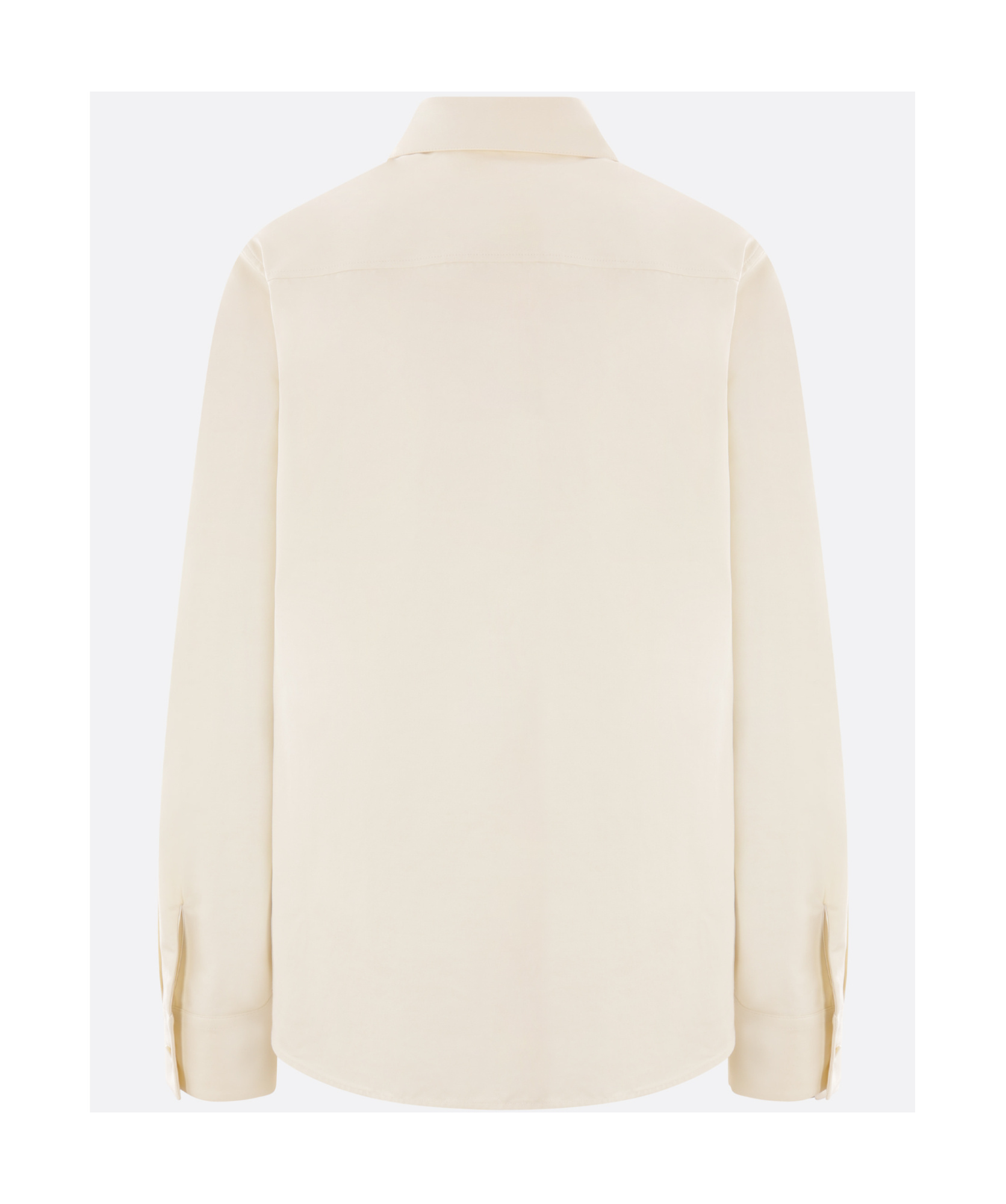 Jil Sander Cotton Poplin Shirt In White
