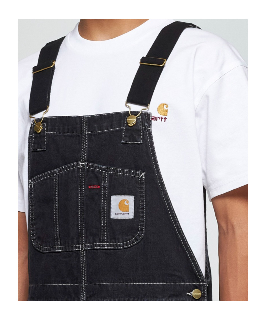 Shop Carhartt Wip Bib Overall In Black