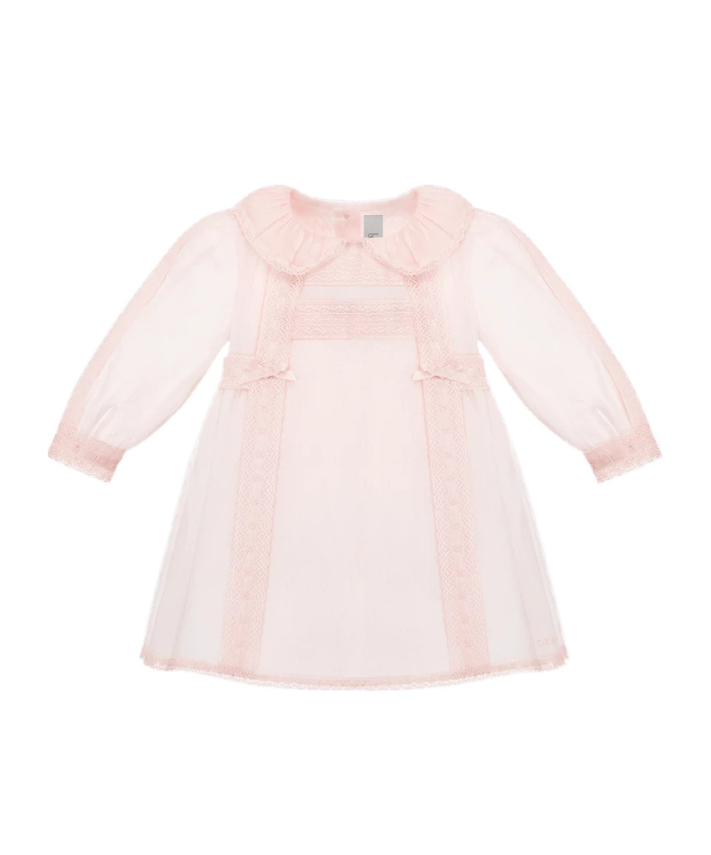Dior Kids' Nanouchka Flared Dress In Neutral