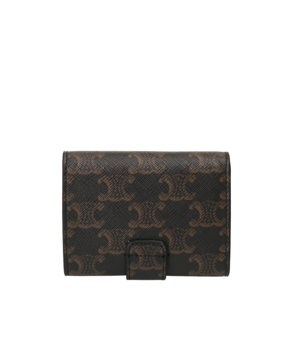 Celine Three-fold Wallet In Black