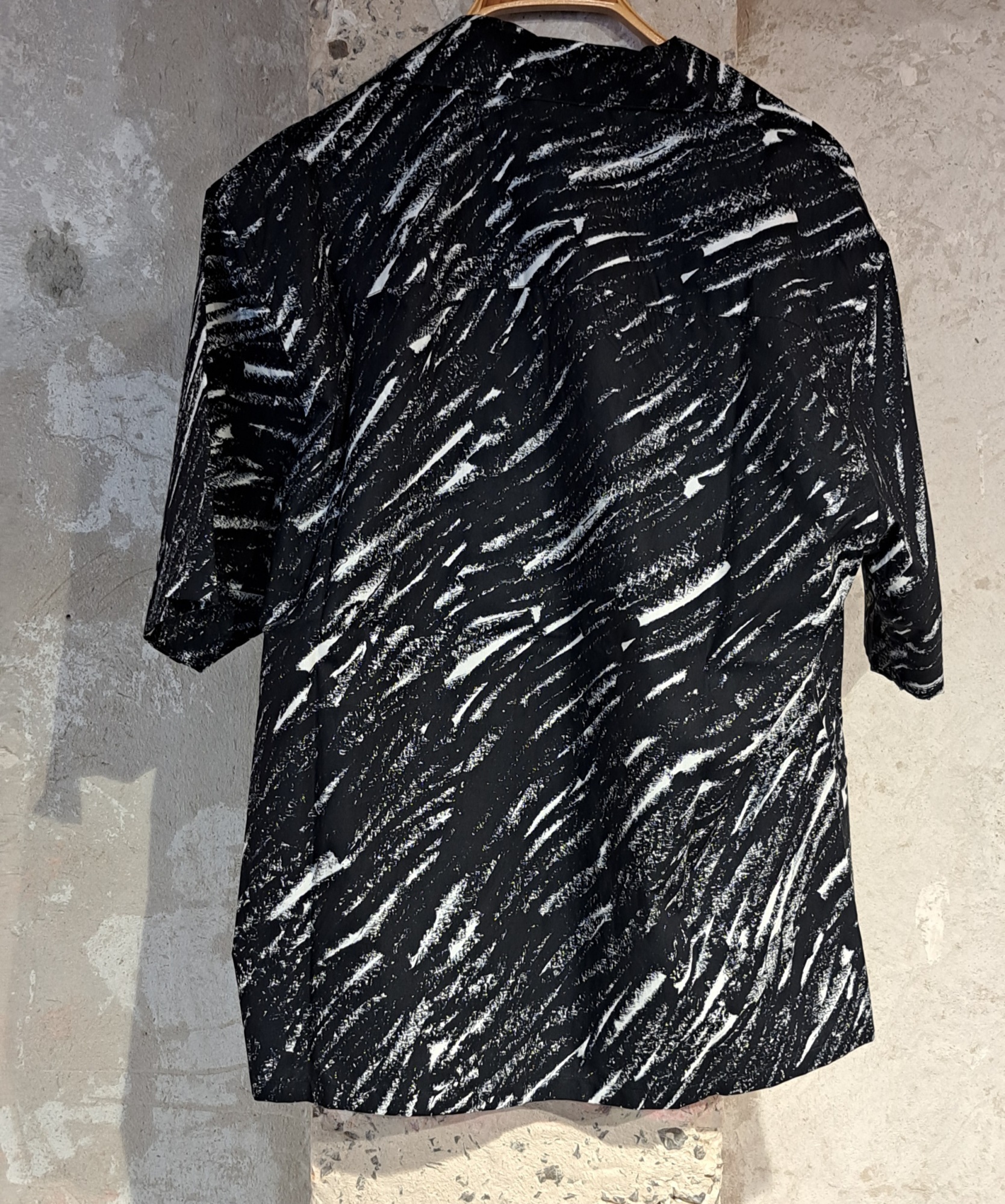 Shop Marni Pattern-print Shirt In Black