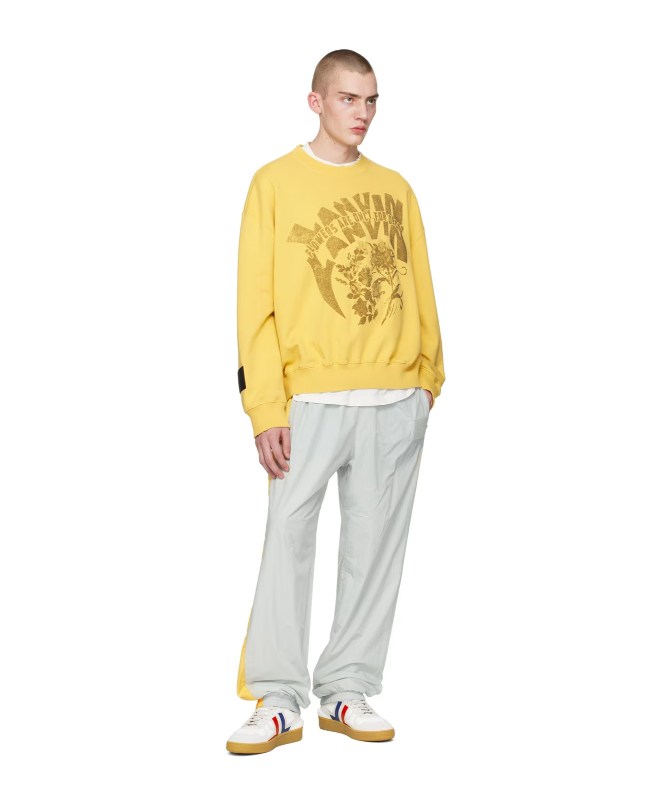 Lanvin X Future Joint Pullover In Yellow