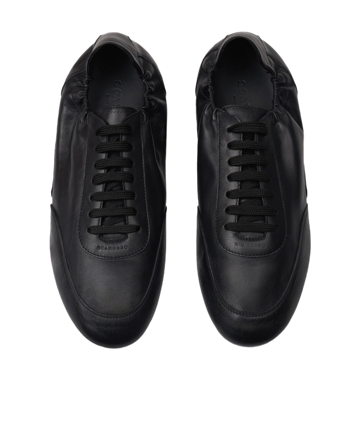 Scarosso Leggera Lace-up Sneakers In Black