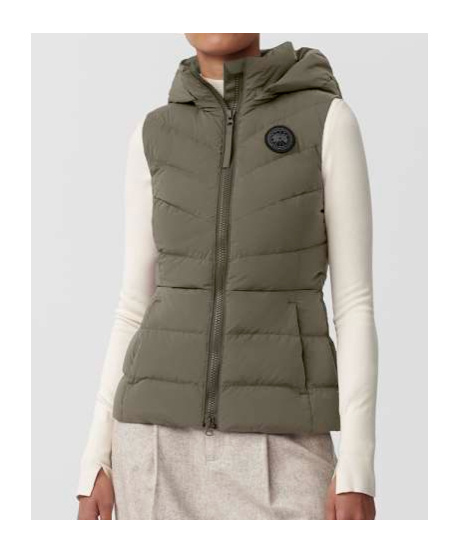 Canada Goose Down Vest In Green