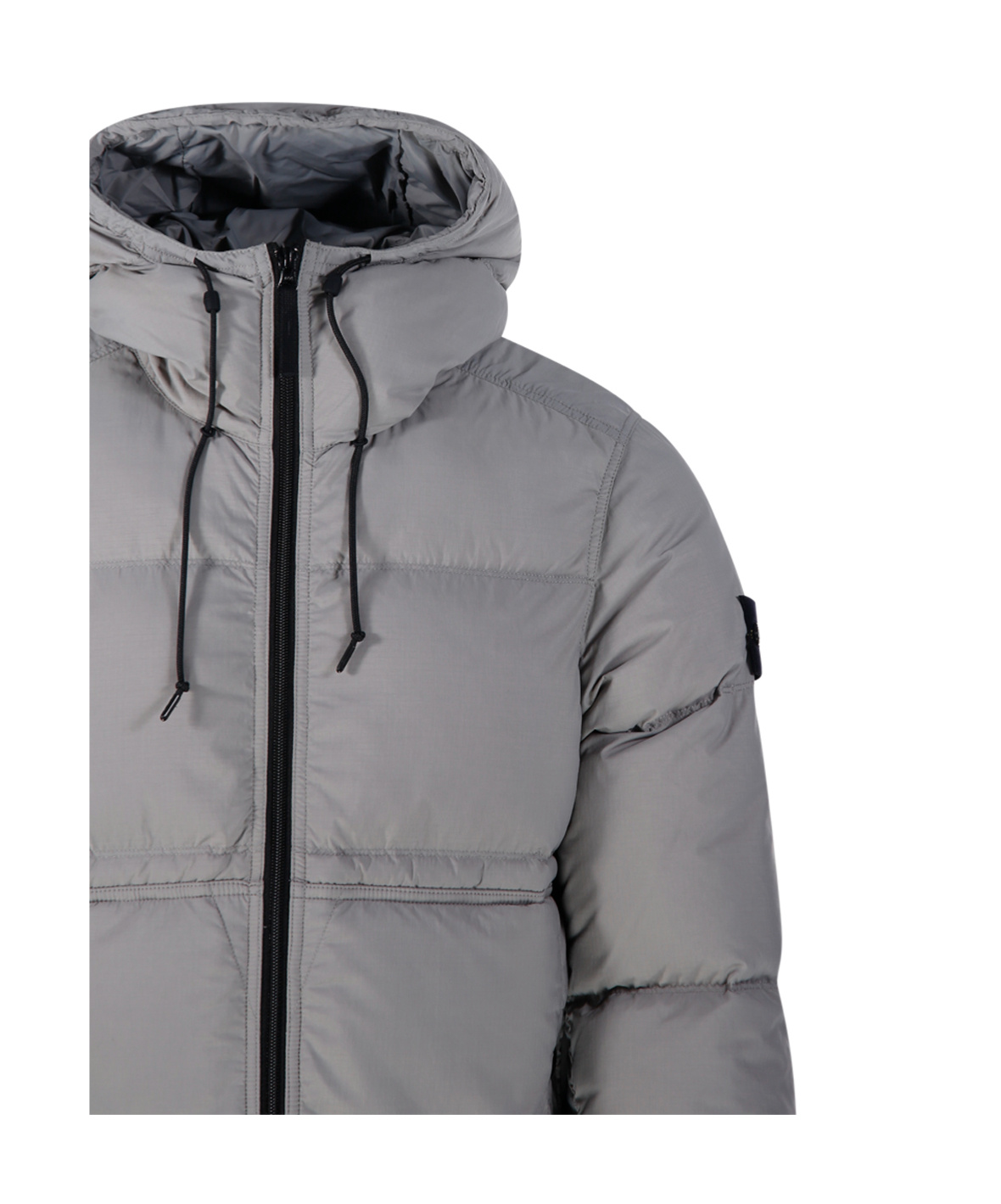 Stone Island Puffer In Grey Polyamide In Gray