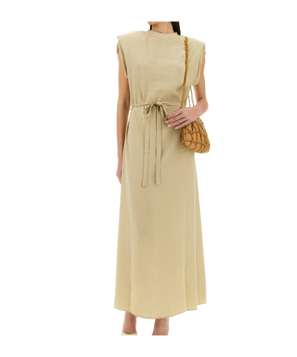 ALYSI 'PEACH TOUCH' LONG DRESS