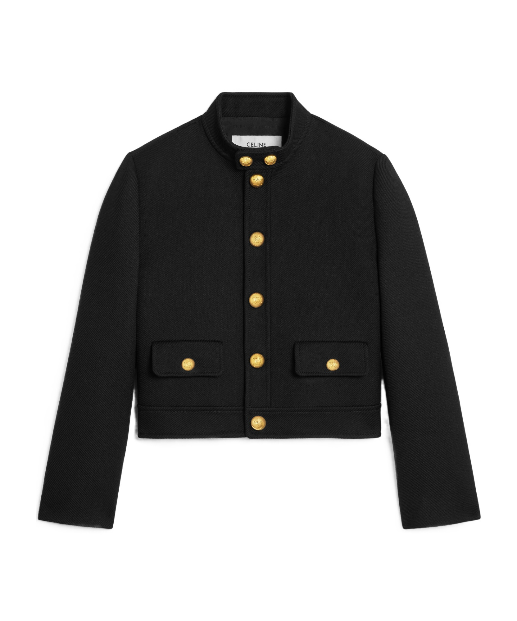 Celine Woman Woman Black Blazers E Vests In Black